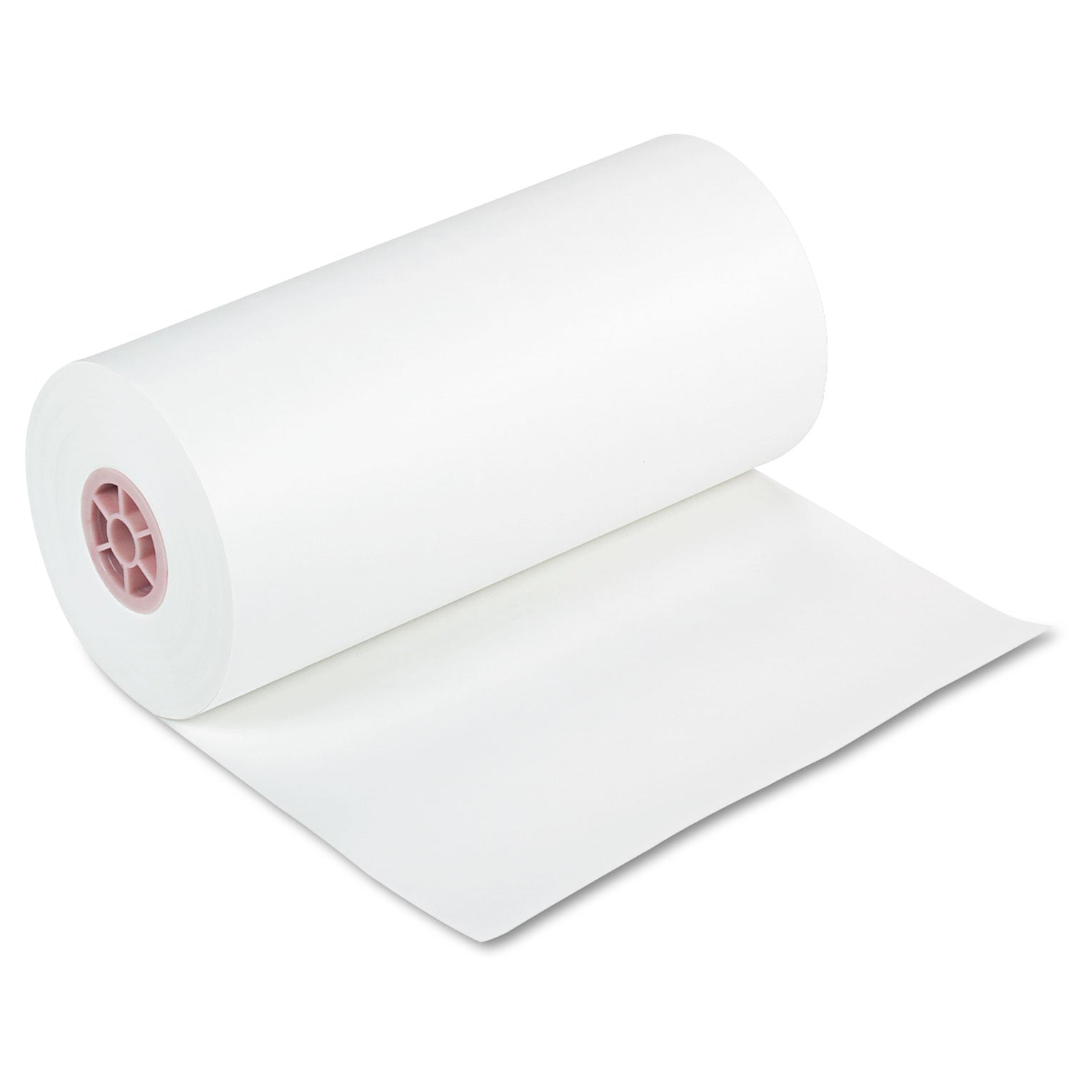 Pacon® Kraft Paper Roll, 40 lb Wrapping Weight, 18" x 1,000 ft, White