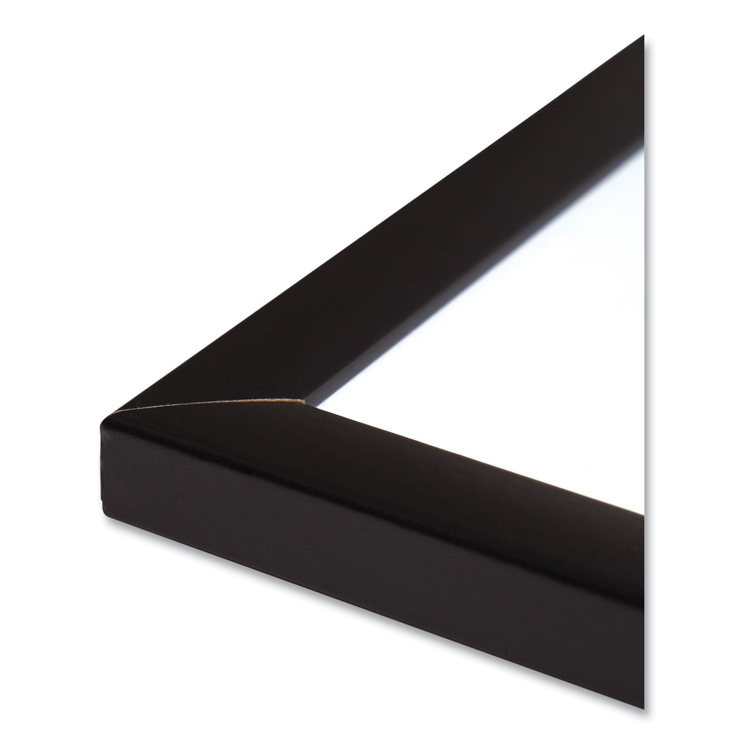 U Brands Magnetic Dry Erase Board with Wood Frame, 36" x 24" (Actual Size: 35" x 23"), White Surface, Black Wood Frame