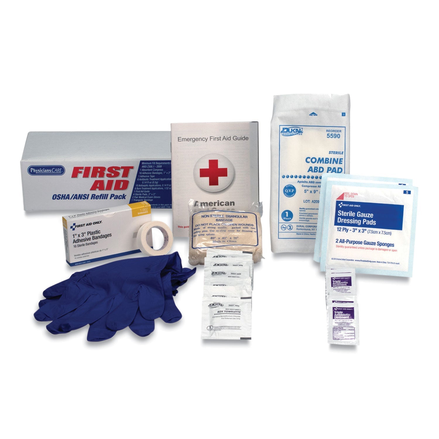 OSHA First Aid Refill Kit | 41-Piece