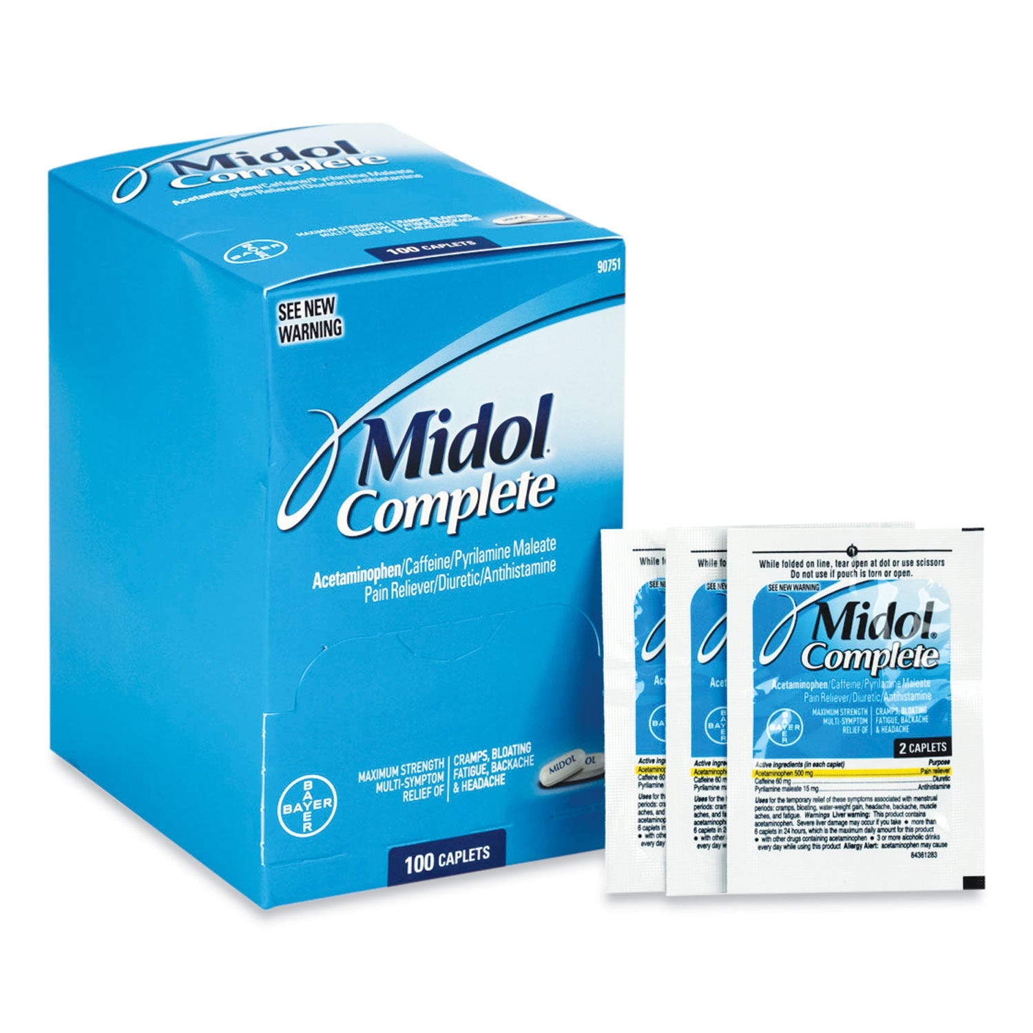 Midol Complete Menstrual Caplets | 50 2-Packs