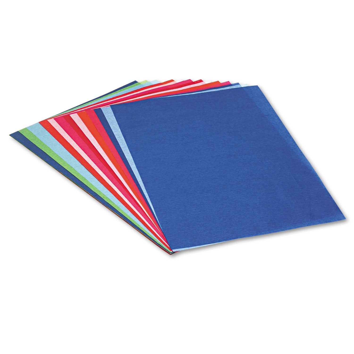Pacon® Spectra Art Tissue, 23 lb Tissue Weight, 12 x 18, Assorted, 50/Pack
