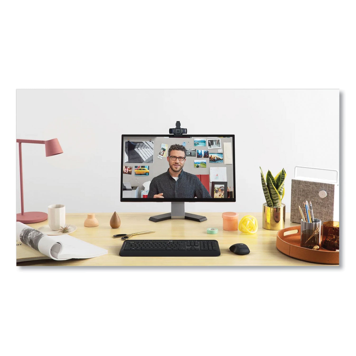 Logitech® C920e Hd Business Webcam, 1280 Pixels X 720 Pixels, Black