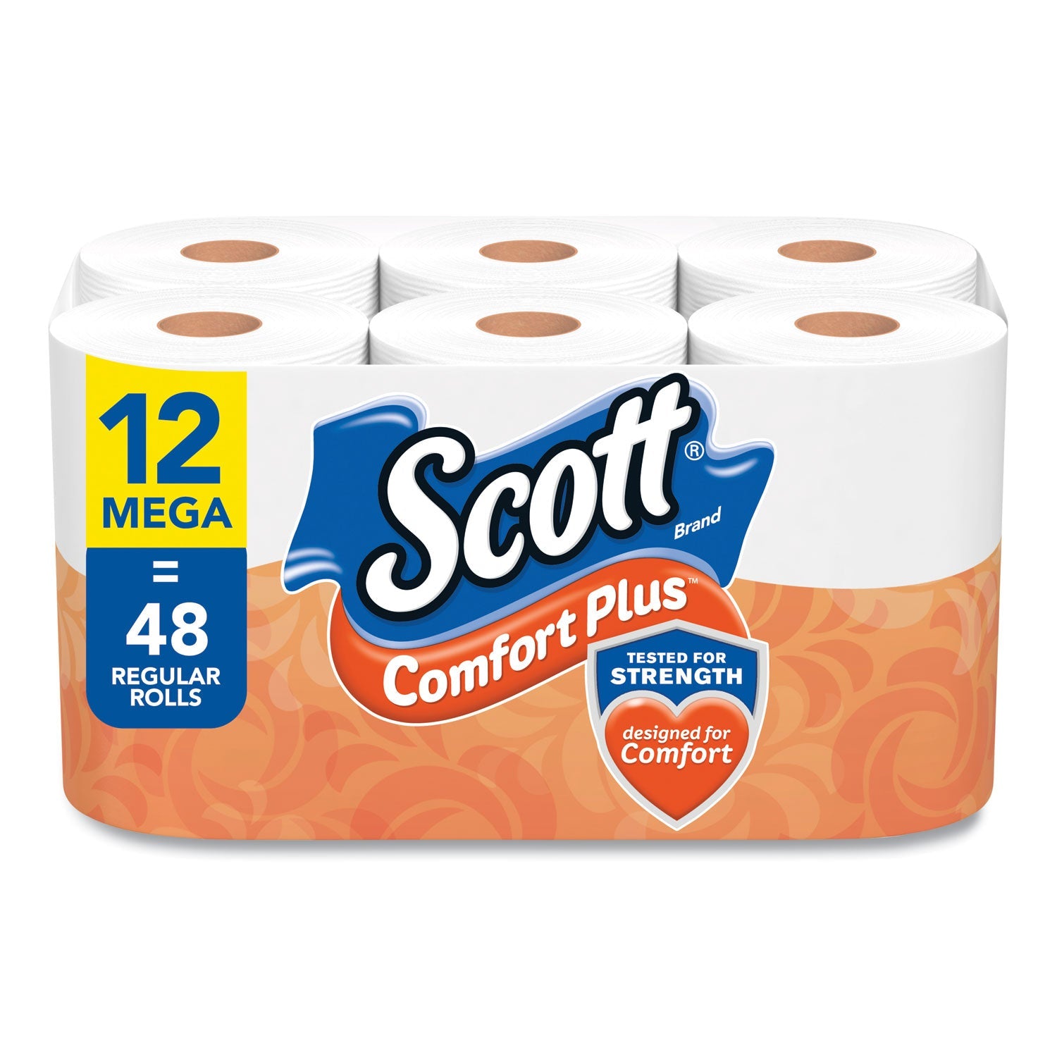 Scott ComfortPlus Toilet Paper | 12 Mega Rolls