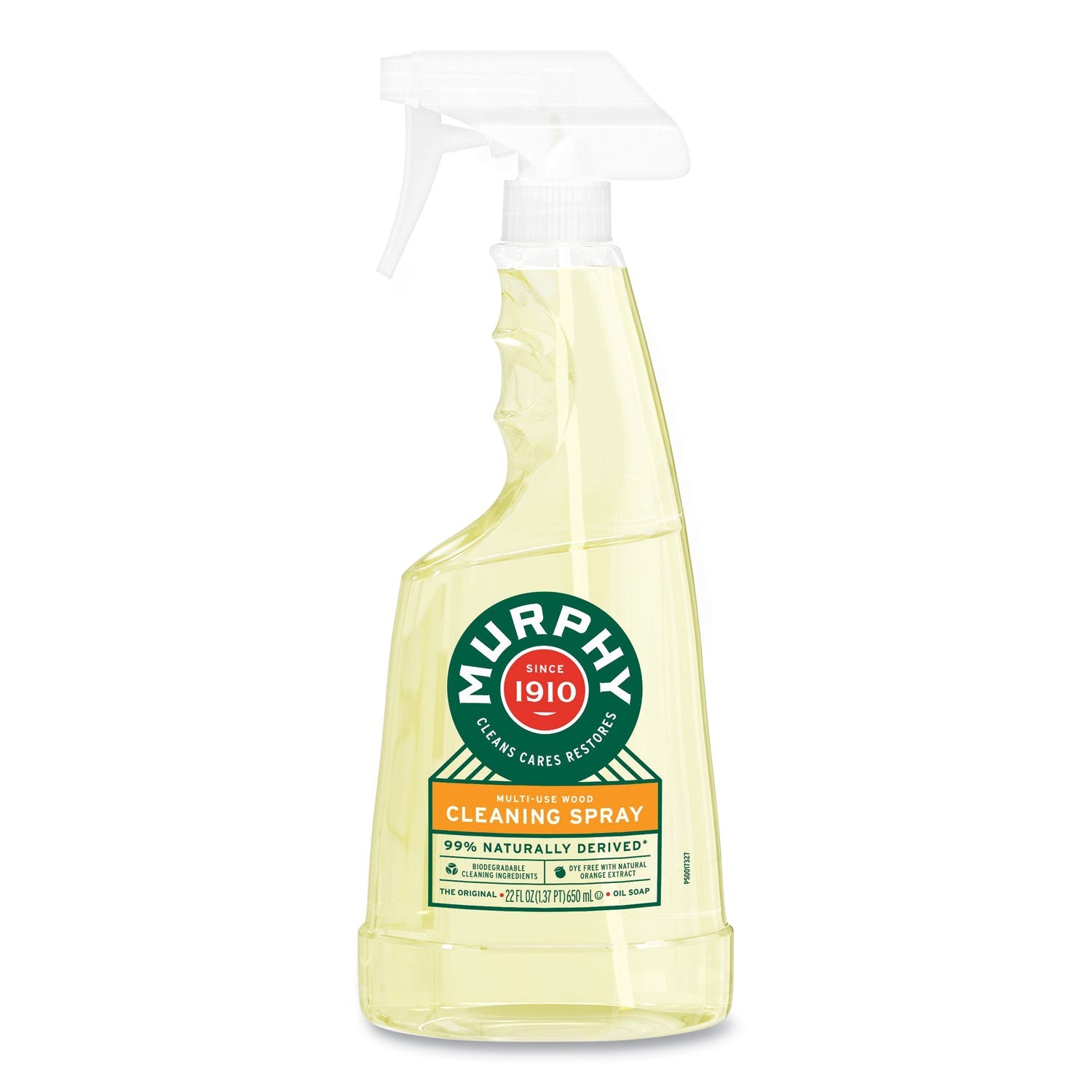 Murphy® Oil Soap Spray Formula, All-Purpose, Orange, 22 Oz Spray Bottle, 9/carton