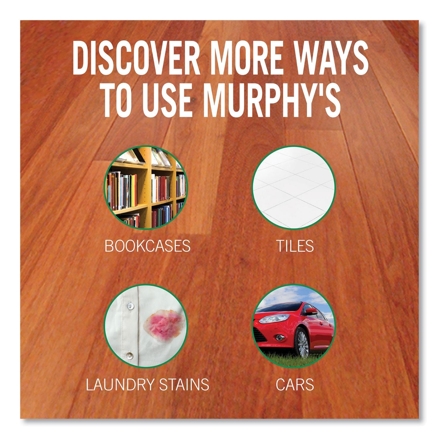 Murphy® Oil Soap Original Wood Cleaner, Liquid, 32 Oz Bottle, 9/carton