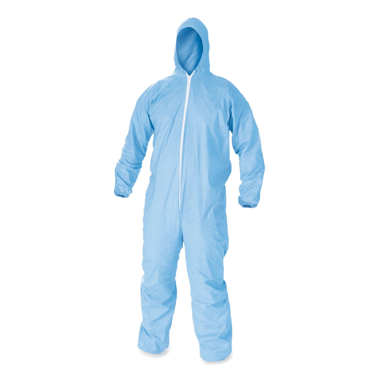 Flame-Resistant Hooded Coveralls | X-Large, Blue