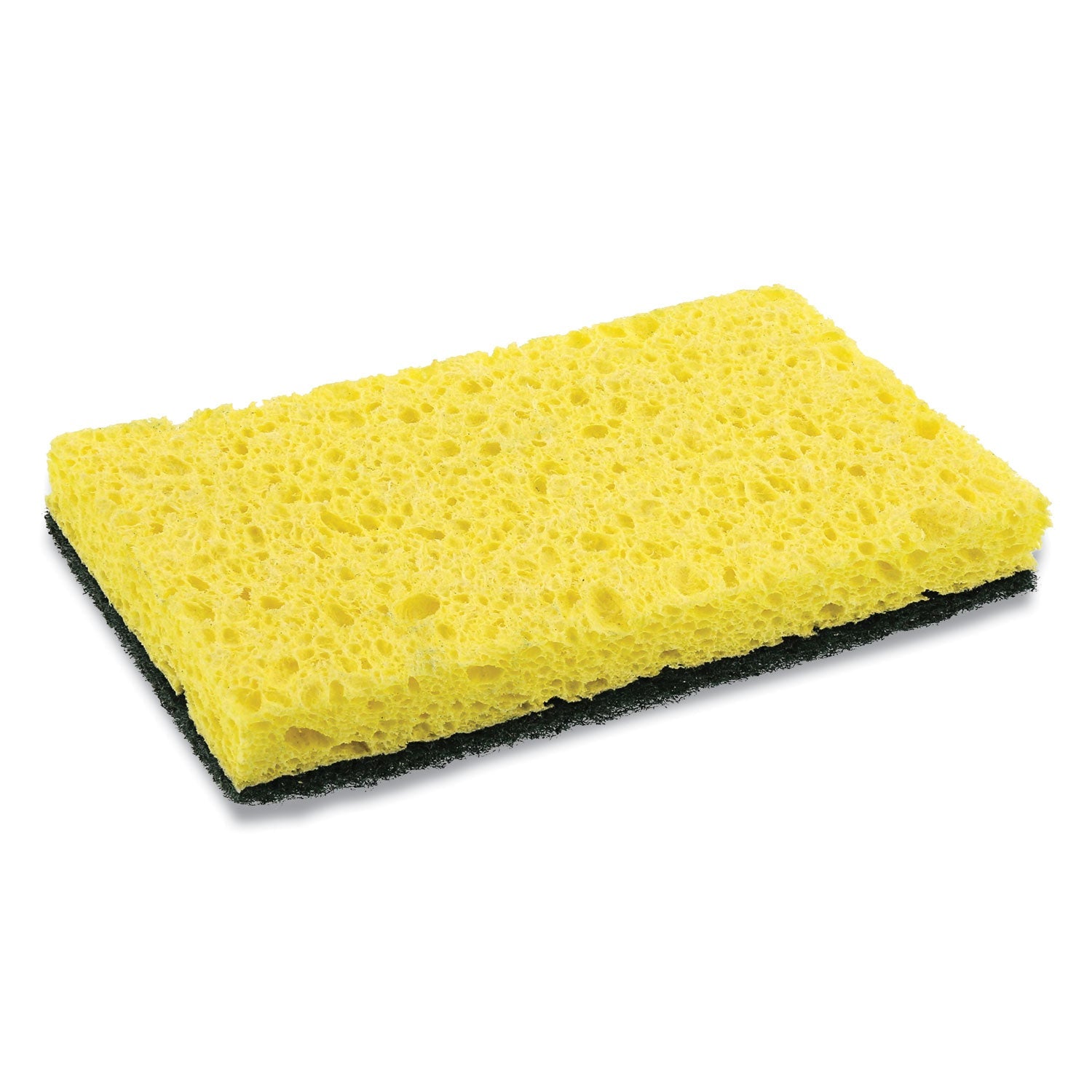 Heavy-Duty Scrubbing Sponge | Yellow/Green | 20-Ct