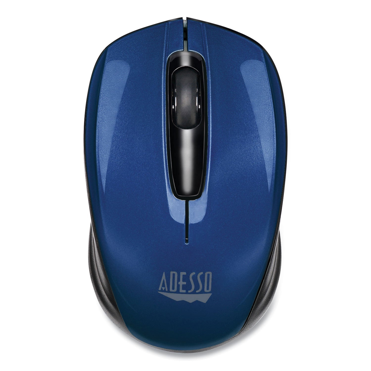 Adesso Imouse S50 Wireless Mini Mouse, 2.4 Ghz Frequency/33 Ft Wireless Range, Left/right Hand Use, Blue