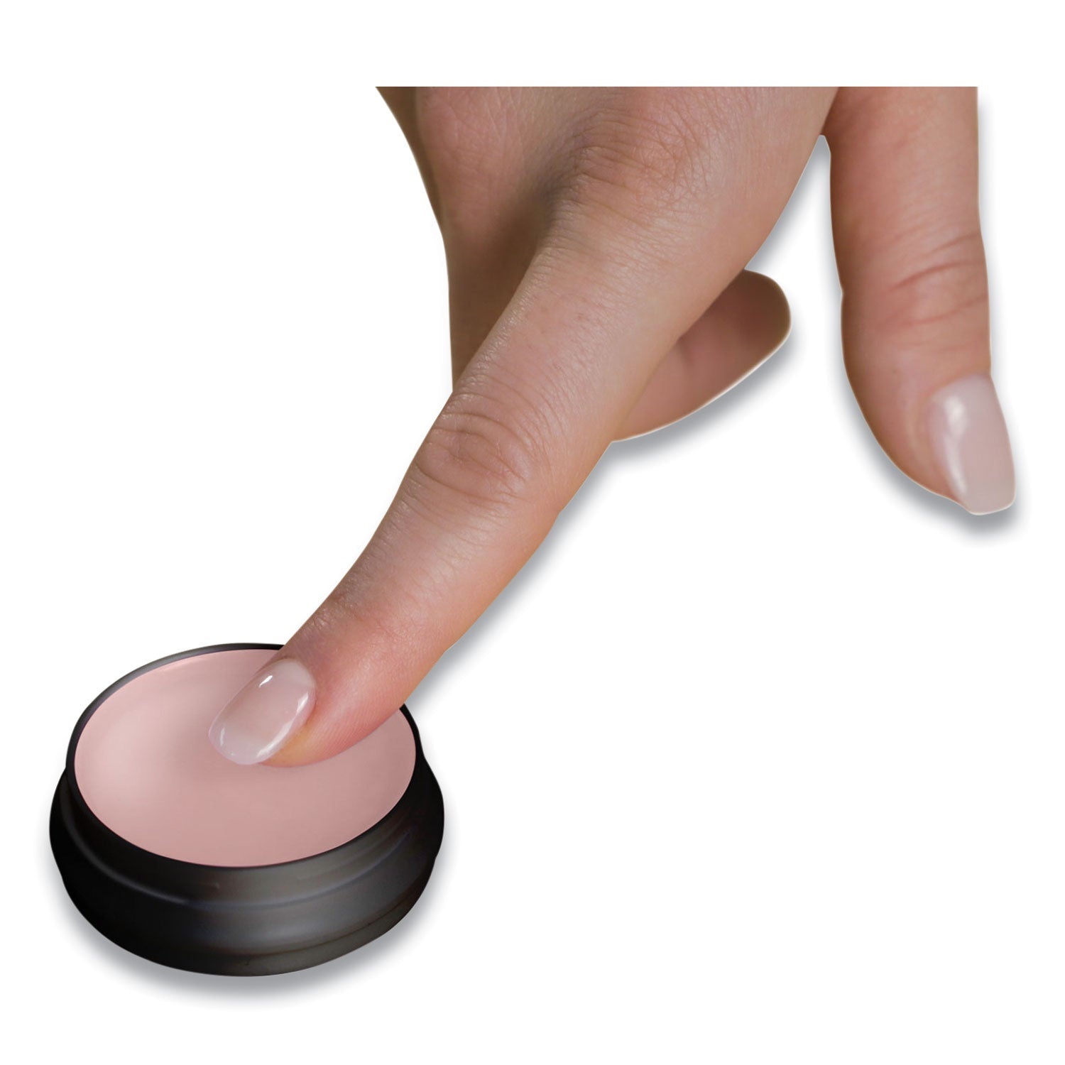 LEE Papercreme Fingertip Moistener, 0.38 oz, Coral, 3/Pack