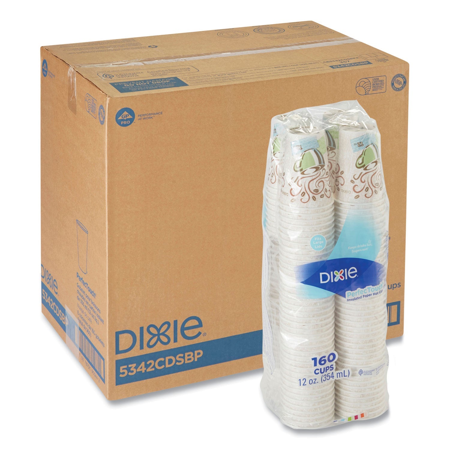Perfectouch Paper Hot Cups | Dixie® 12 oz