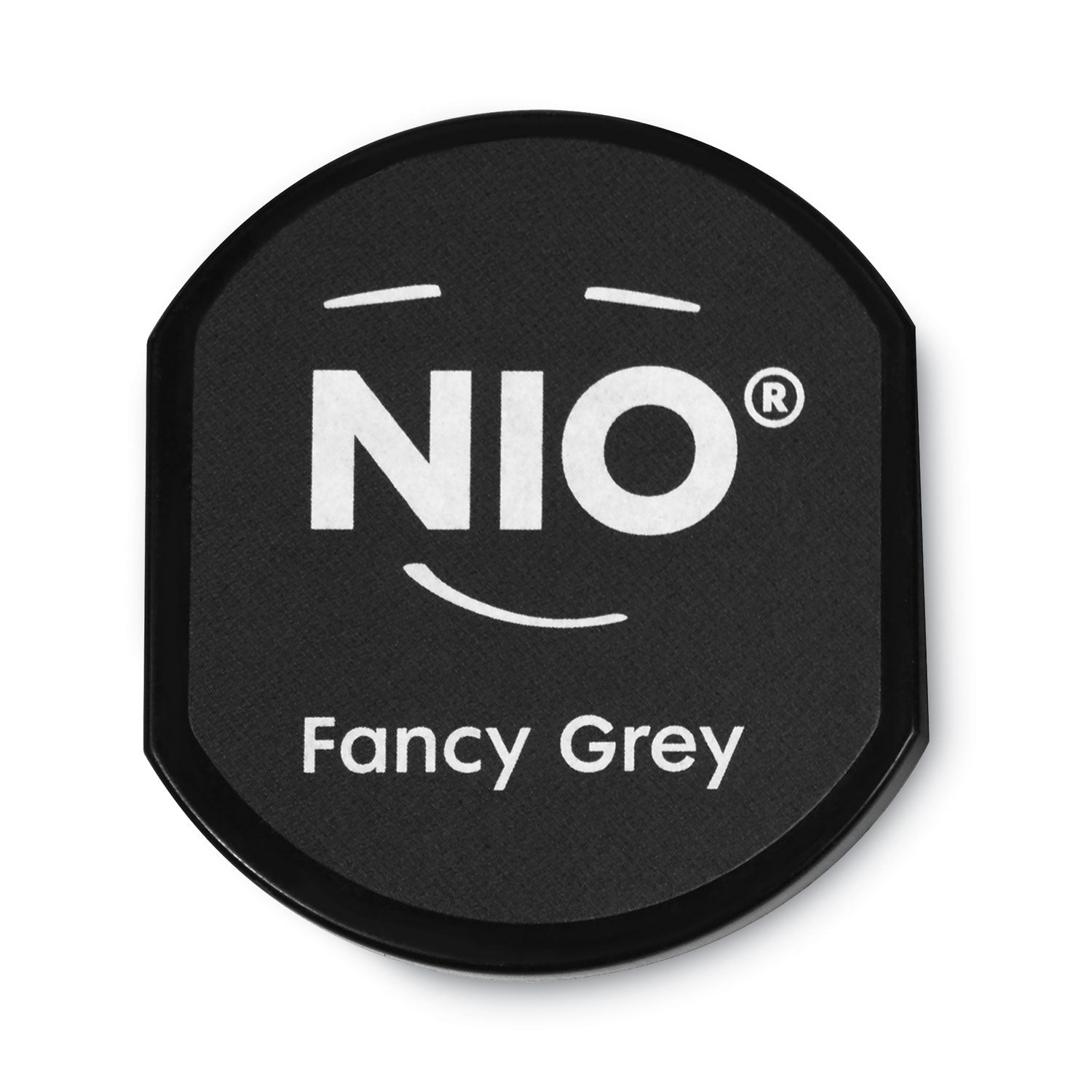 NIO® Ink Pad for NIO Stamp with Voucher, 2.75" x 2.75", Fancy Gray