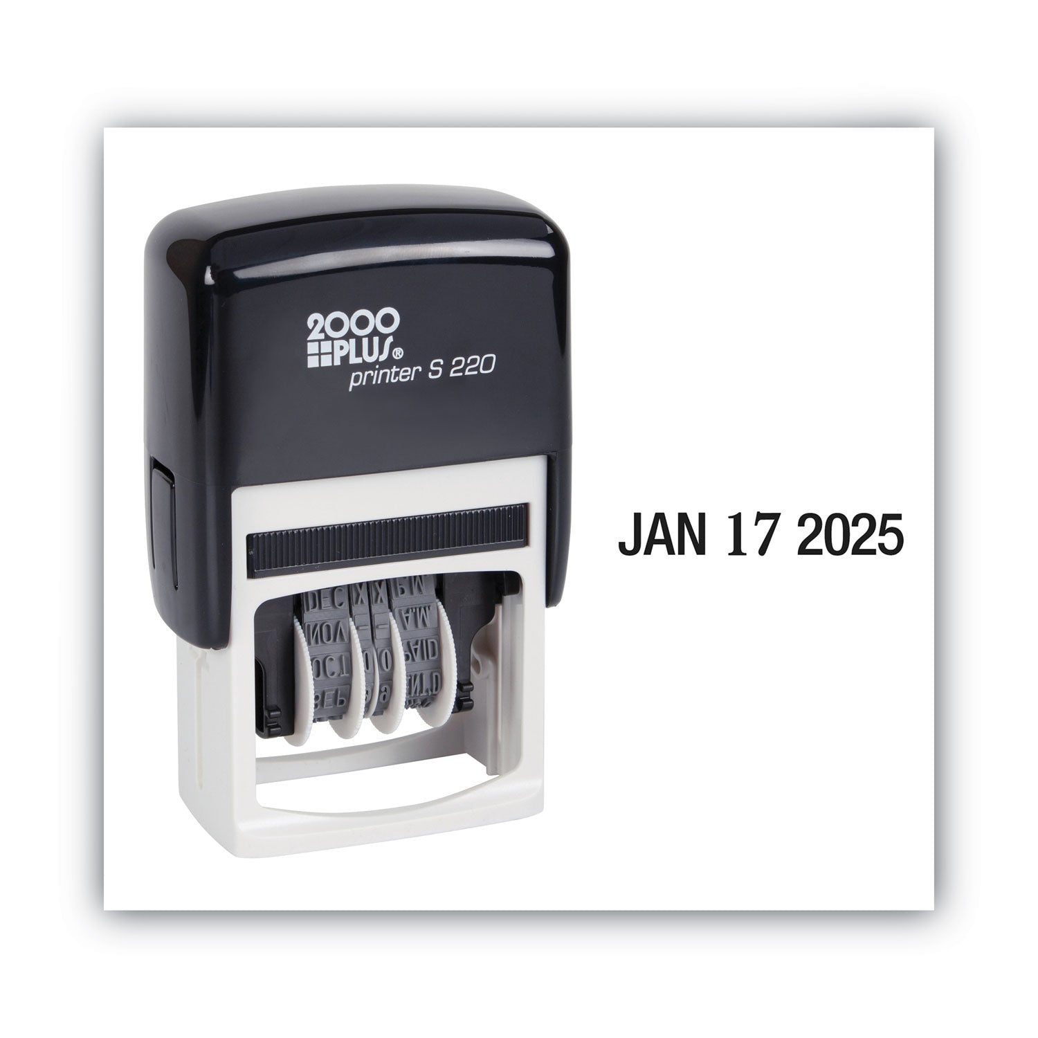 COSCO 2000PLUS® Economy Dater, Self-Inking, Black