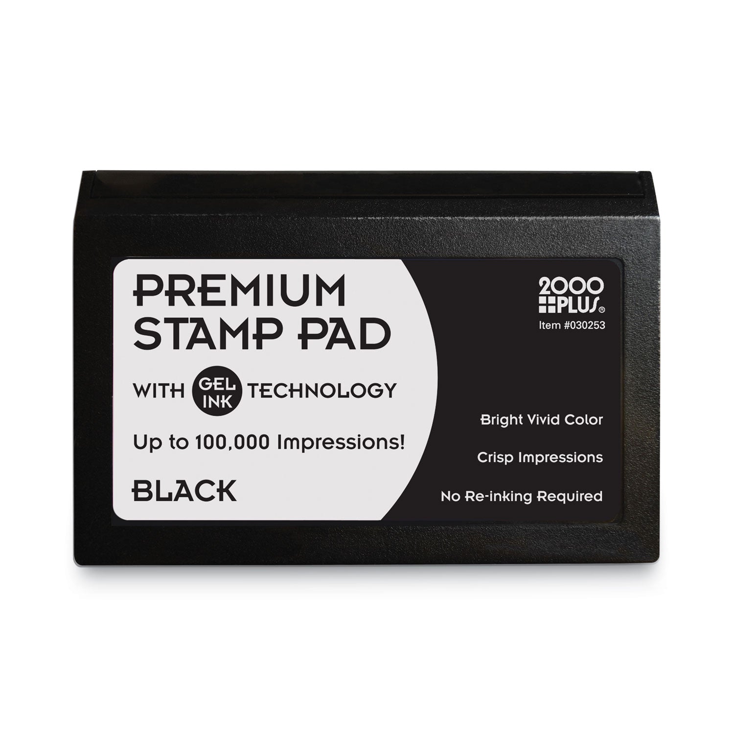 Microgel Stamp Pad | For 2000 PLUS, Black