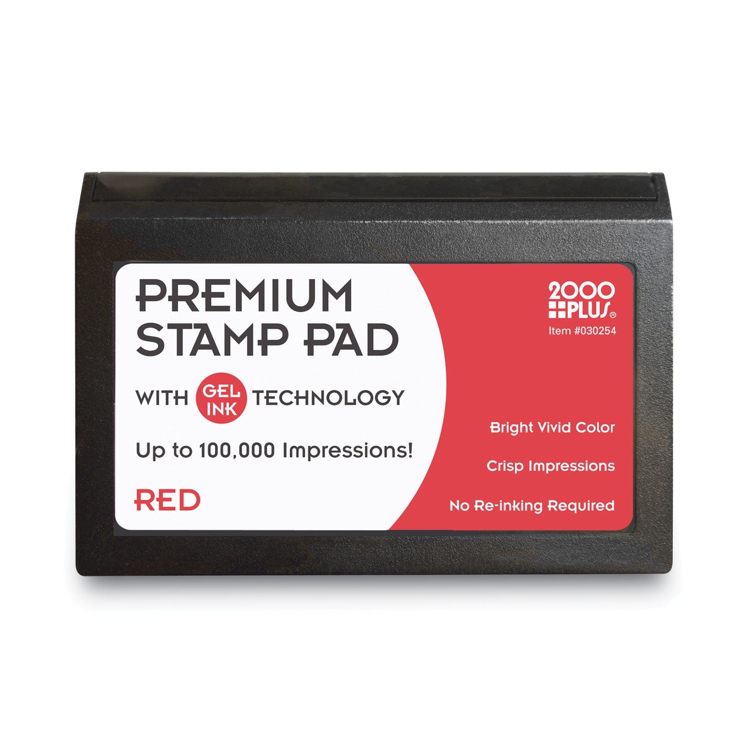 Microgel Stamp Pad | For 2000 PLUS, Red
