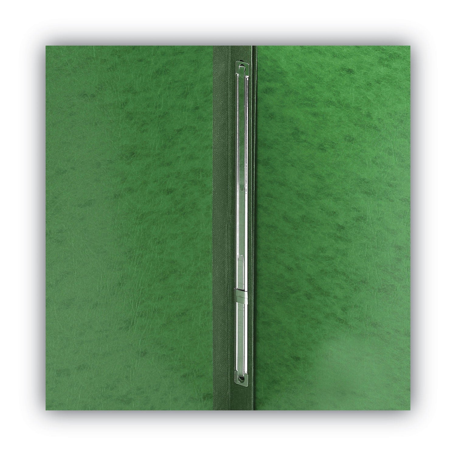 Smead Prong Fastener Premium Pressboard Report Cover, Two-Piece Prong Fastener, 3" Capacity, 8.5 X 11, Green/green