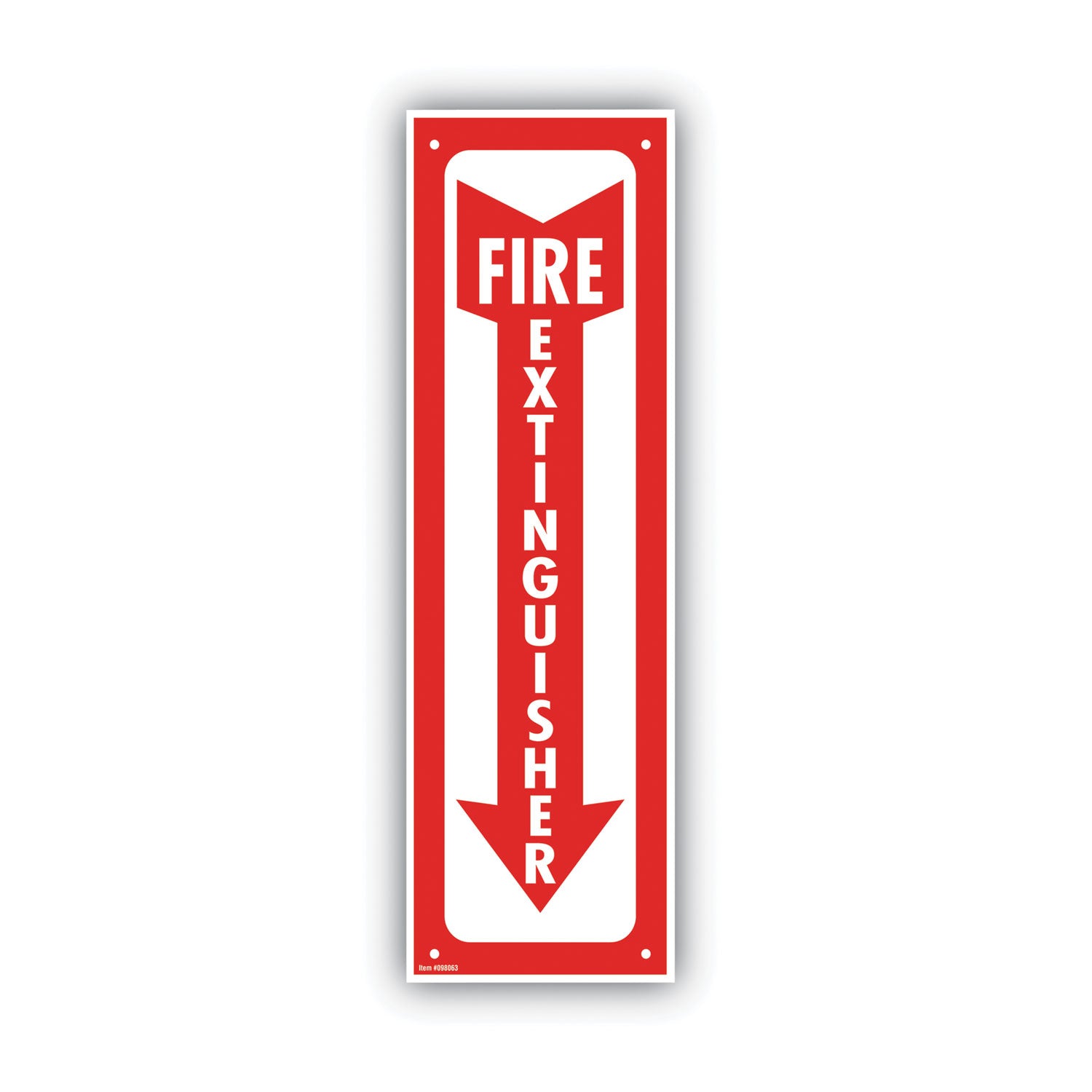 Glow-In-The-Dark Fire Extinguisher Sign | COSCO