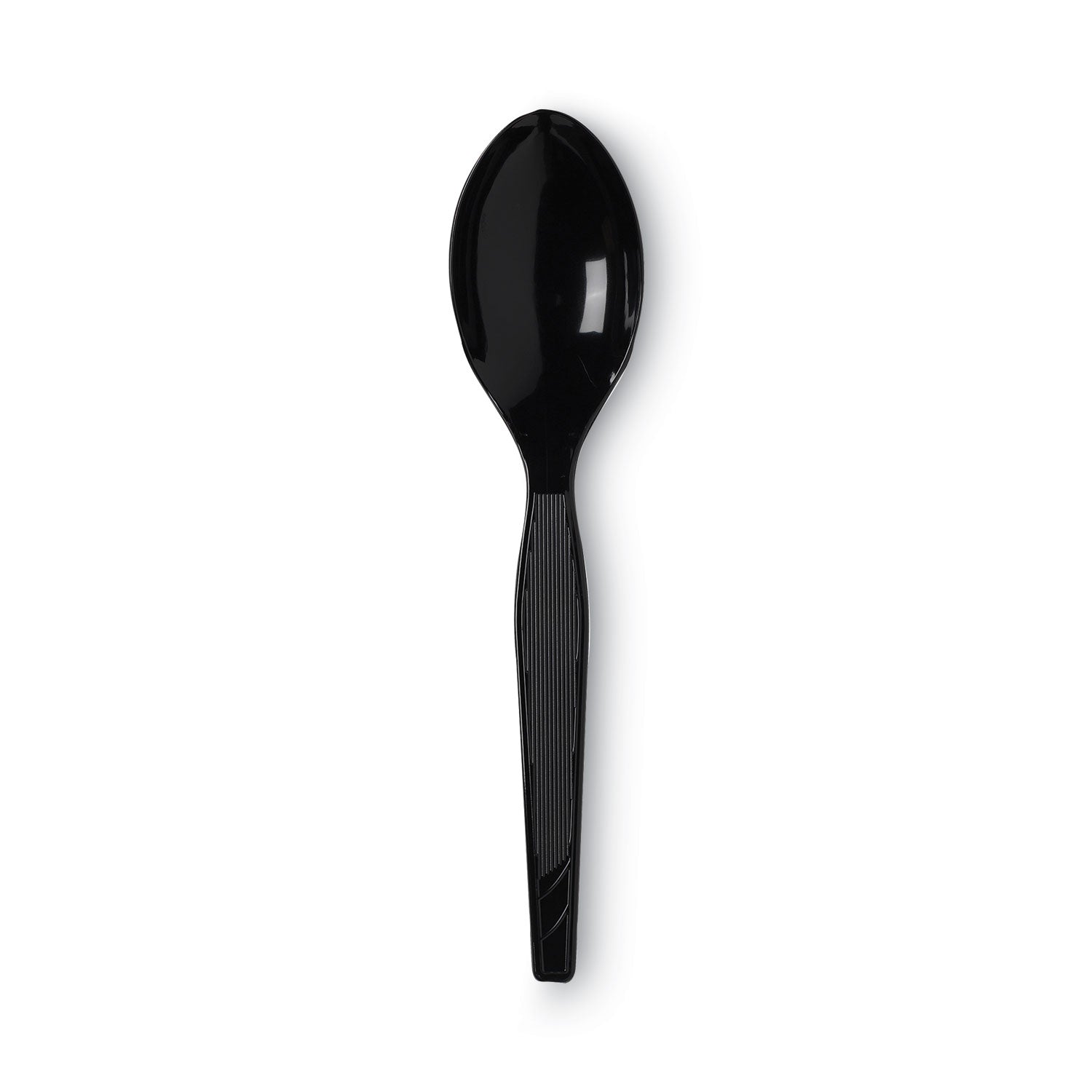 Heavy Mediumweight Spoon | Dixie® Black Plastic
