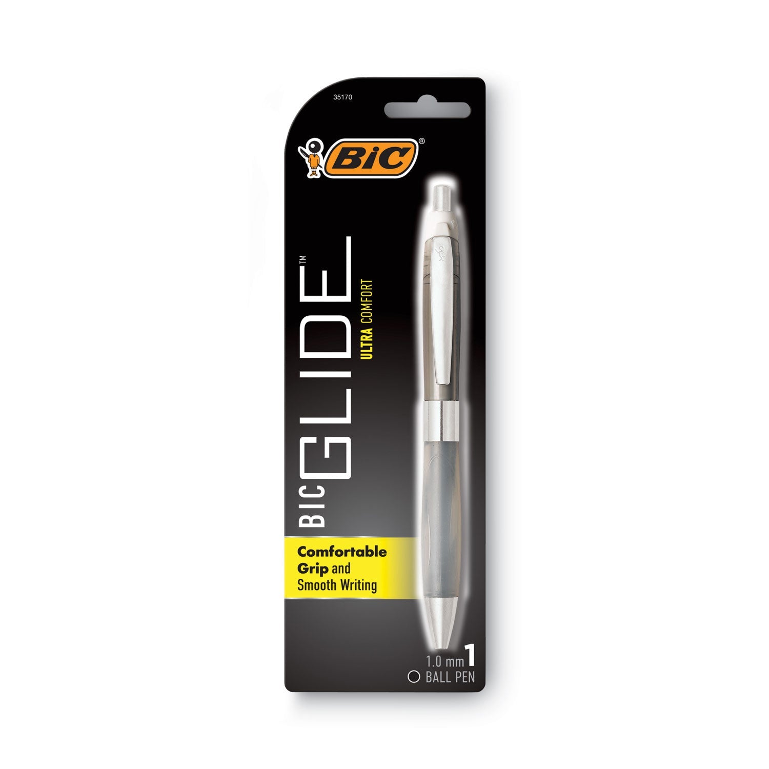 GLIDE Ultra Comfort Ballpoint Pen | Black