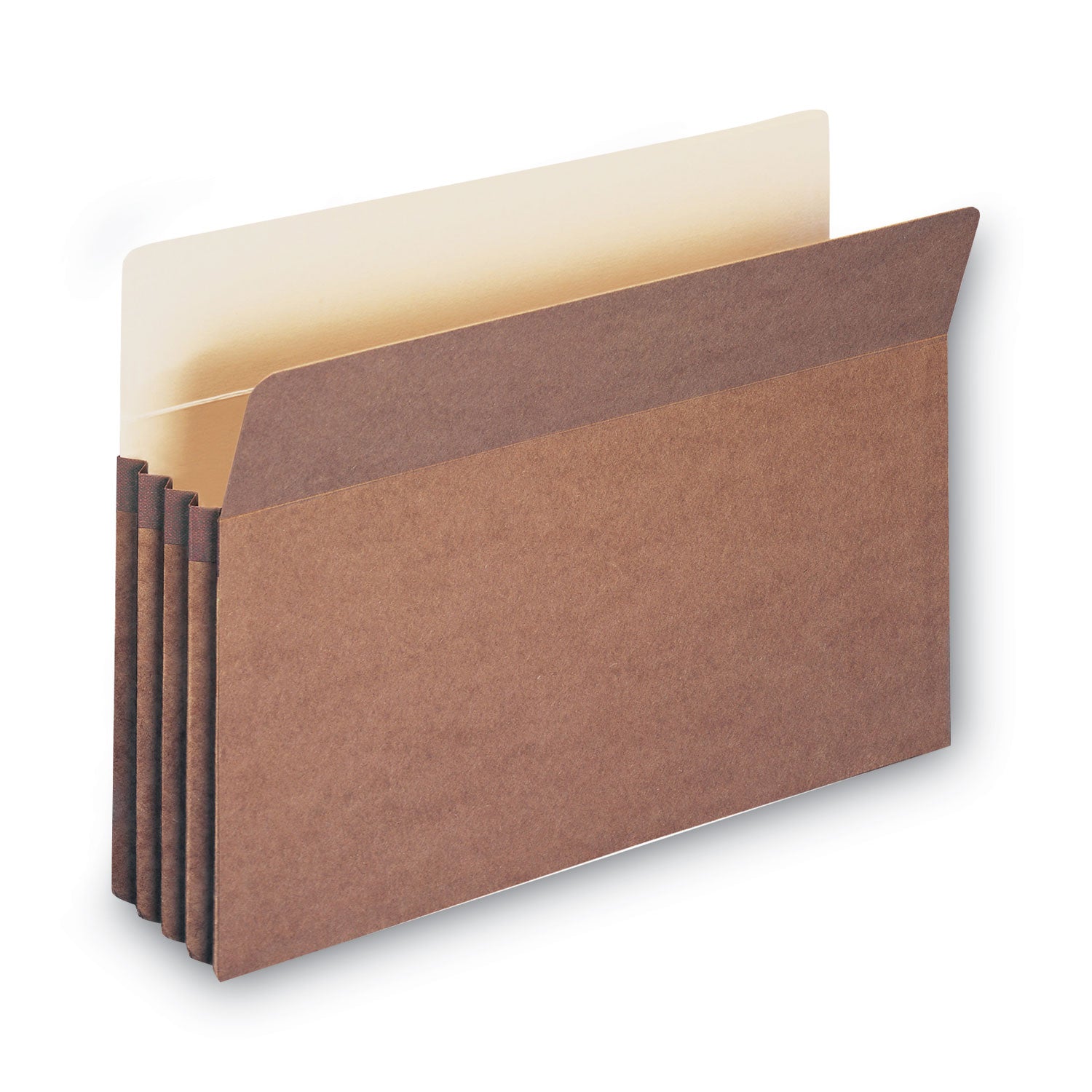 Smead Redrope Drop Front File Pockets, 3.5" Expansion, Legal Size, Redrope, 25/box