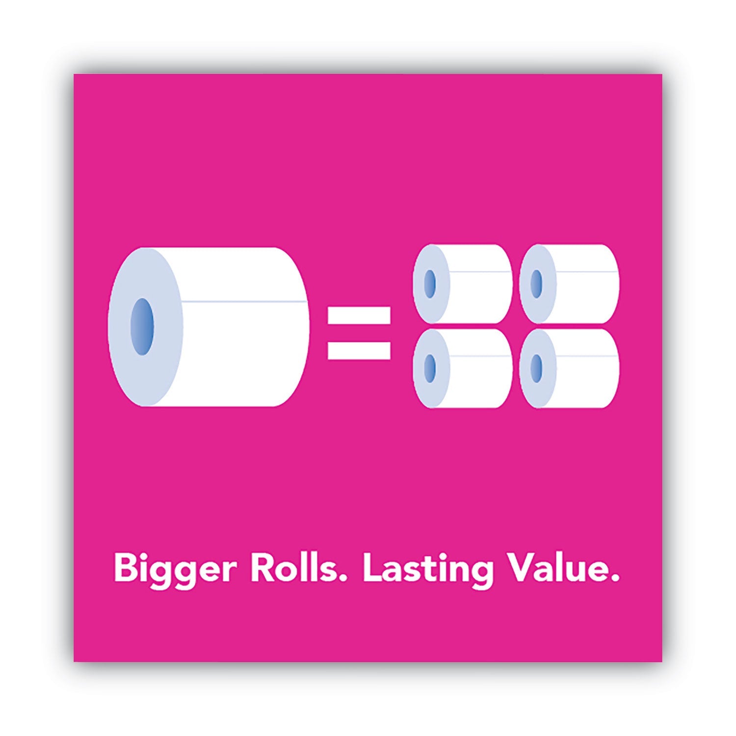 Scott® Comfortplus Toilet Paper, Mega Roll, Septic Safe, 1-Ply, White, 425 Sheets/roll, 18 Rolls/pack