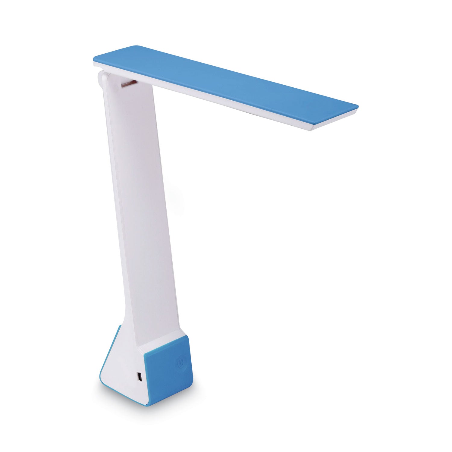 Rechargeable Folding LED Desk Lamp | Gray/Blue