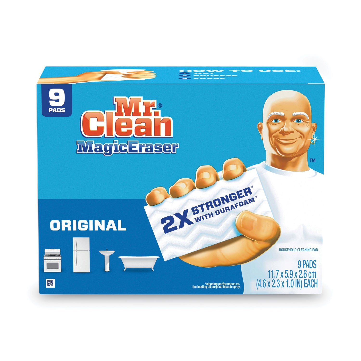Magic Eraser for Tough Messes | 9-Pack