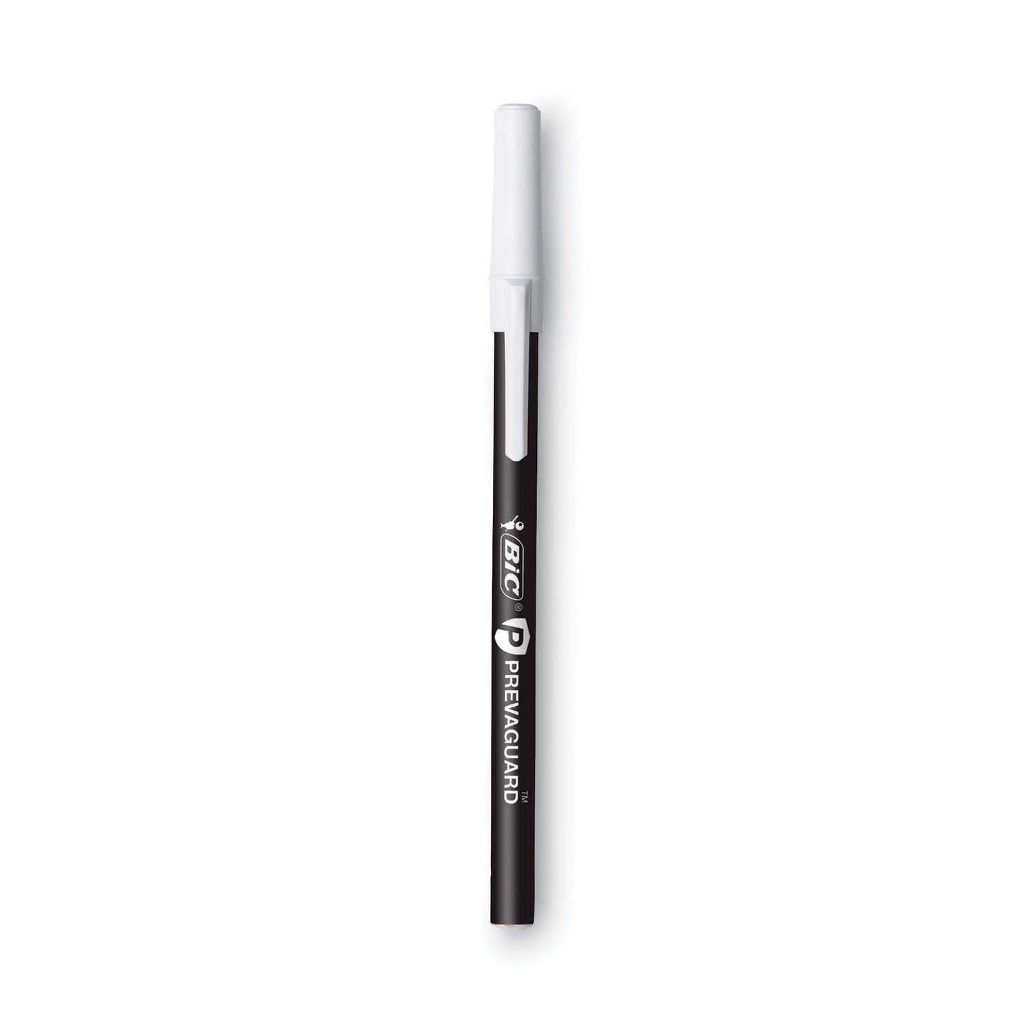 PrevaGuard Round Stic Ballpoint Pen | Black, 60/Pk