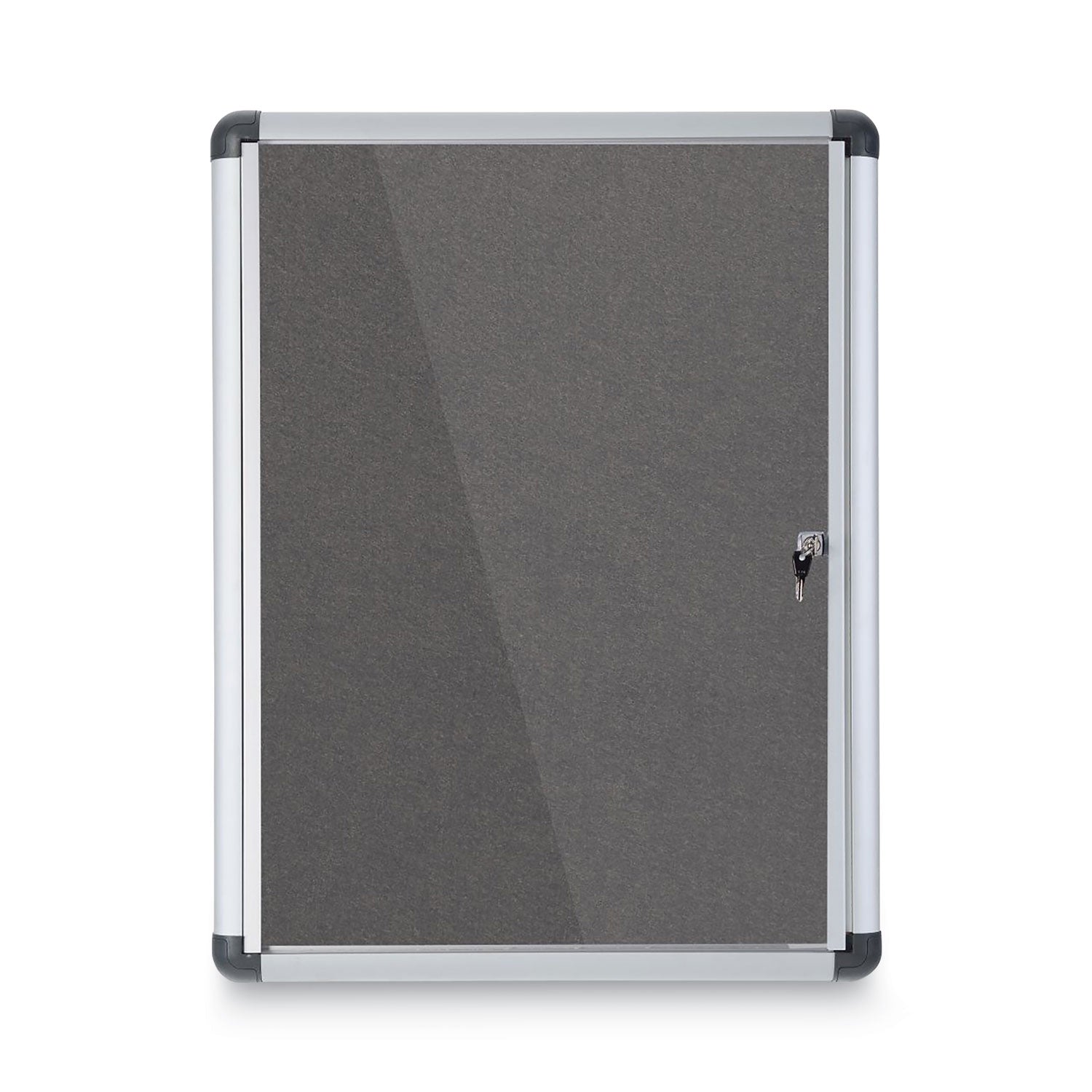 Enclosed Fabric Bulletin Brd| MasterVision® Slim-Line