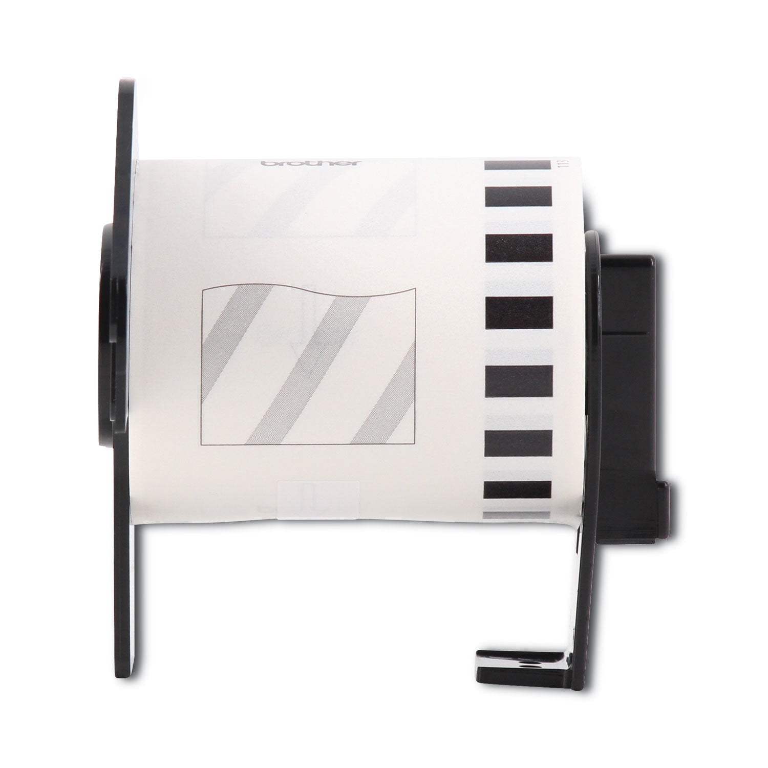 Brother Continuous Film Label Tape, 2.4" X 50 Ft Roll, Clear