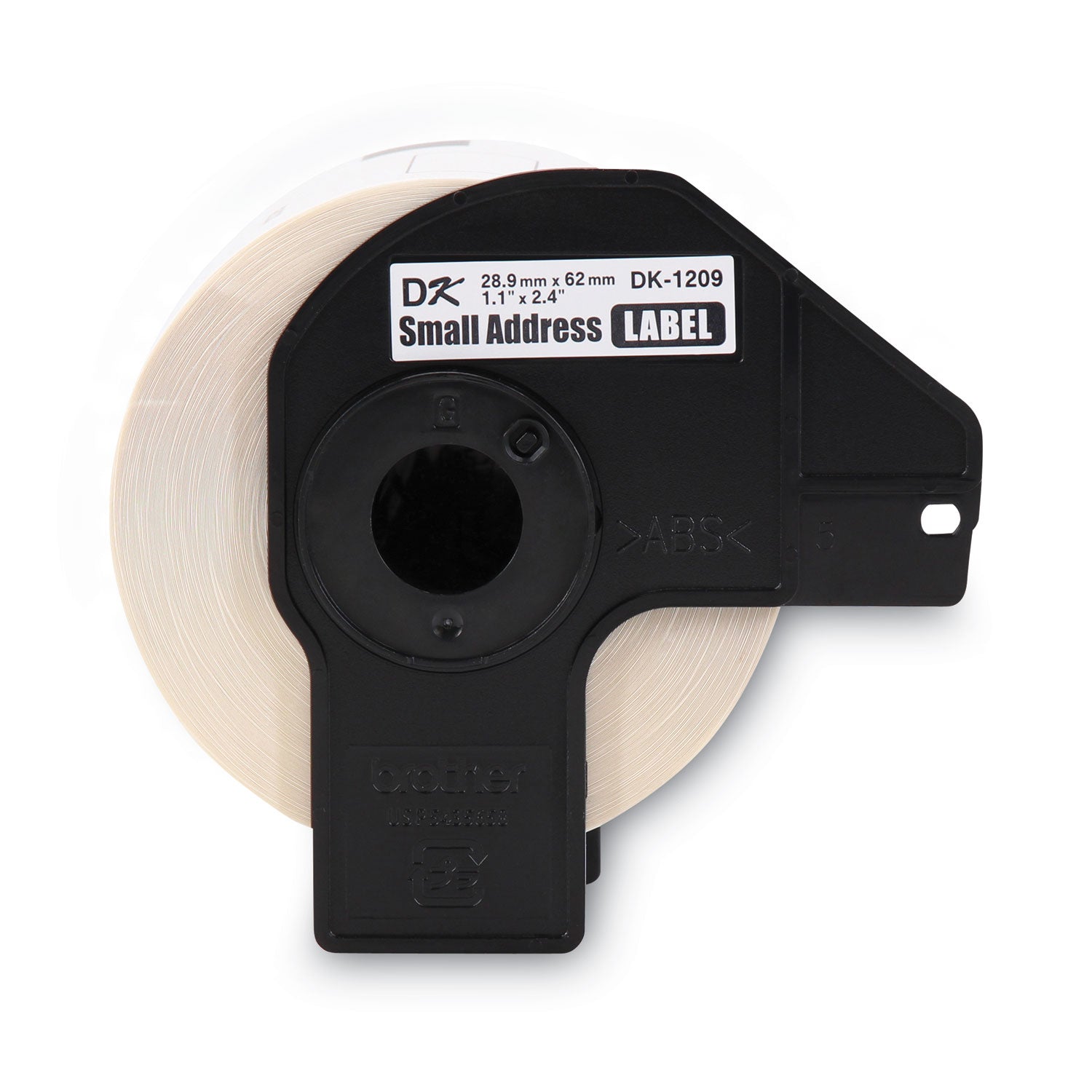 Brother Die-Cut Address Labels, 1.1" x 2.4", White, 800 Labels/Roll