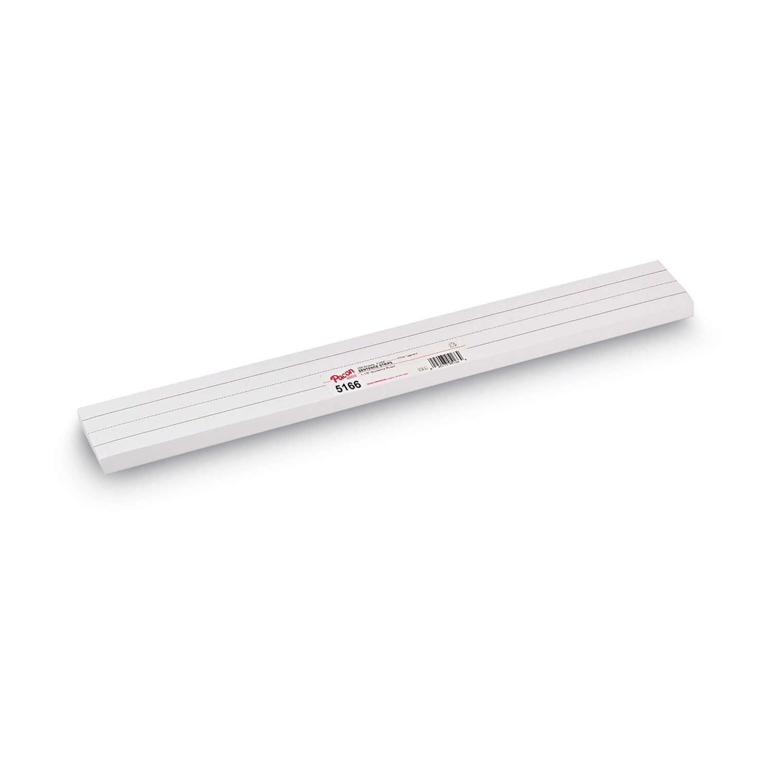 Pacon® Sentence Strips, 24 X 3, White, 100/pack