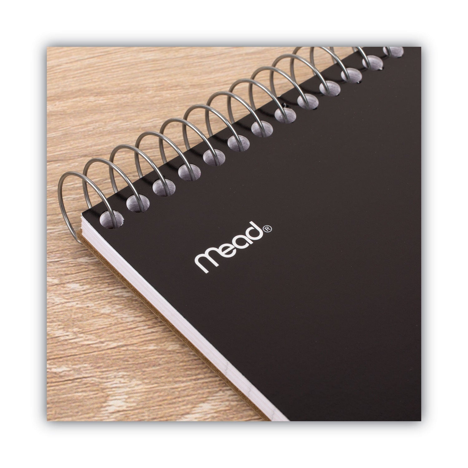 Cambridge® Stiff-Back Wire Bound Notepad, Medium/college Rule, Navy Cover, 70 White 8.5 X 11.5 Sheets