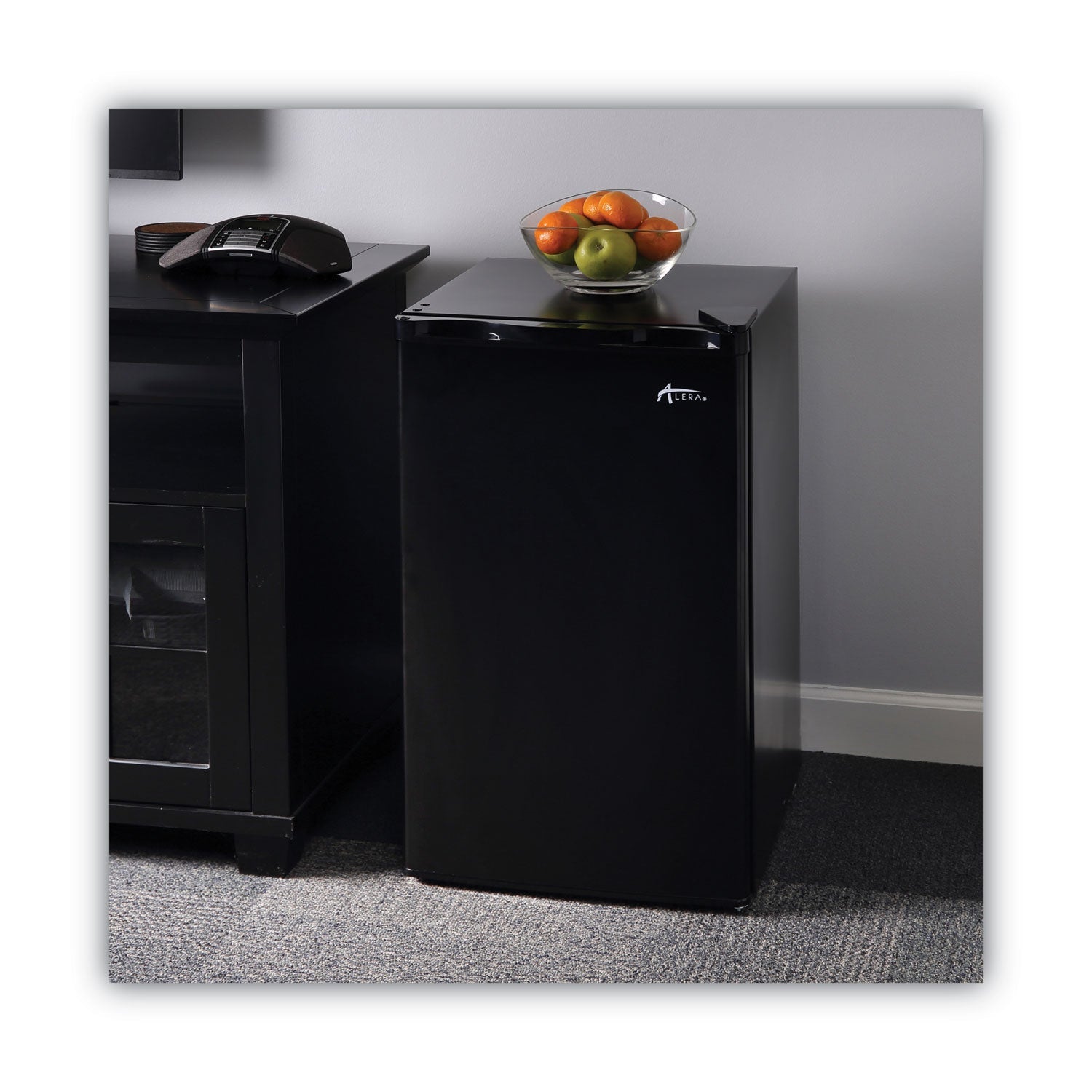 Alera™ 3.2 Cu. Ft. Refrigerator With Chiller Compartment, Black