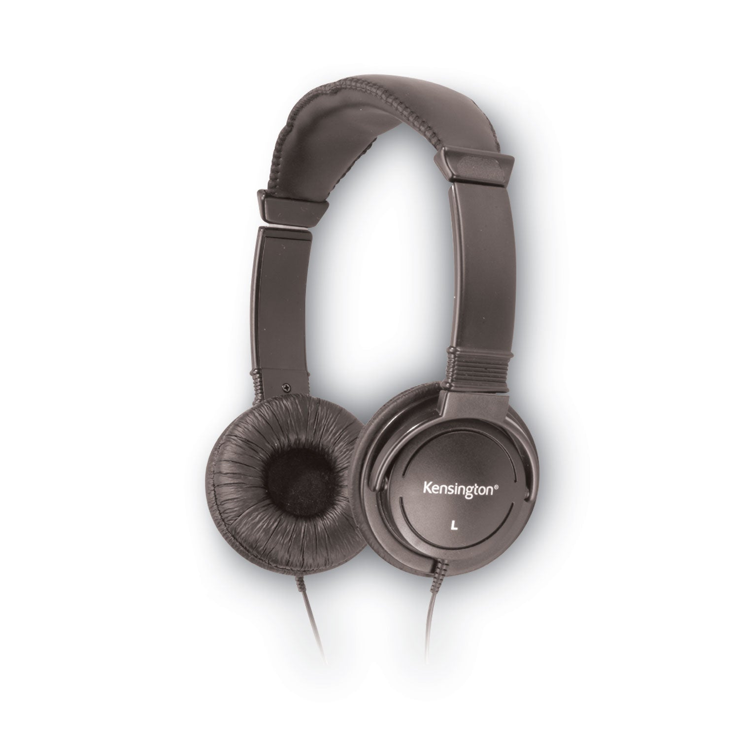 Kensington® Hi-Fi Headphones, Plush Sealed Earpads, Black