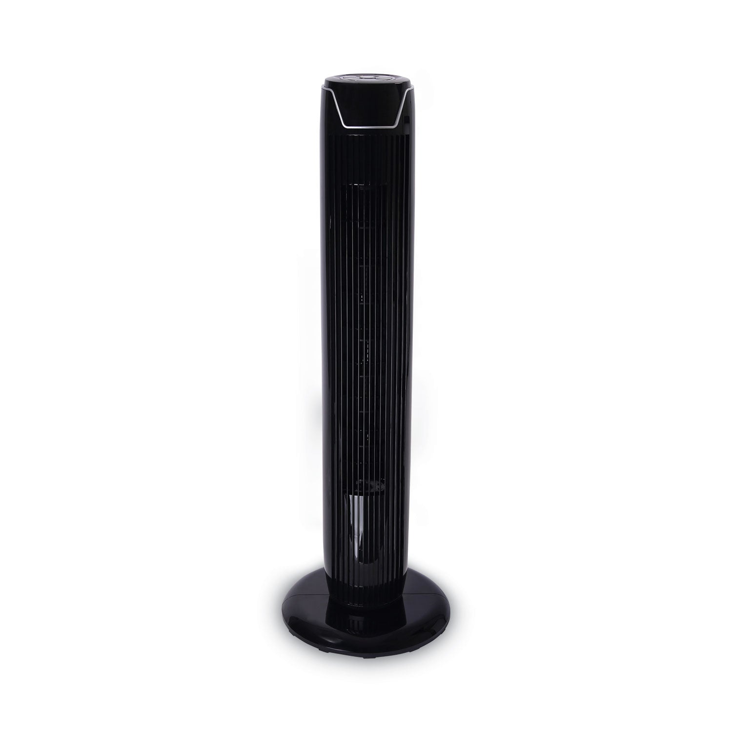 Alera® 36" 3-Speed Oscillating Tower Fan With Remote Control, Plastic, Black