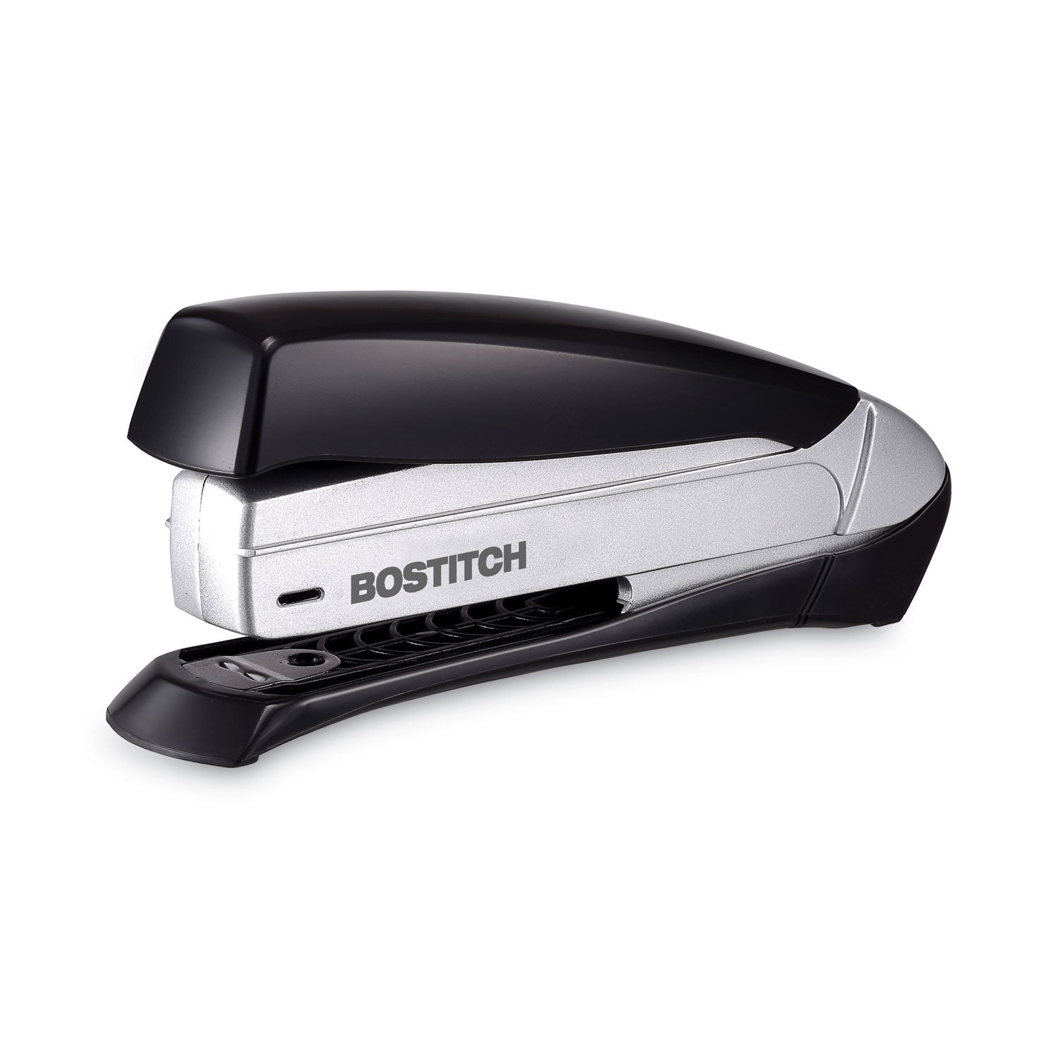 Bostitch® Inspire Premium Spring-Powered Full-Strip Stapler, 20-Sheet Capacity, Black/silver