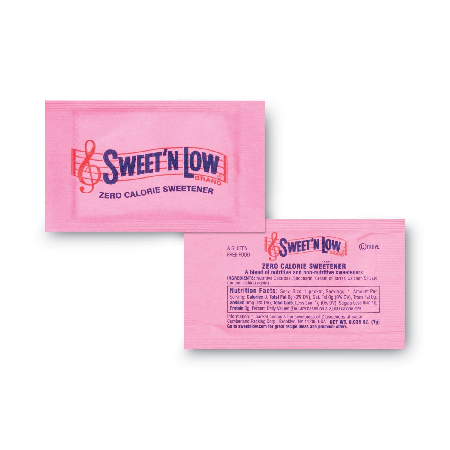 Sweet'N Low® Sugar Substitute, 0.15 oz Packet, 400/Box - Bloom Skins