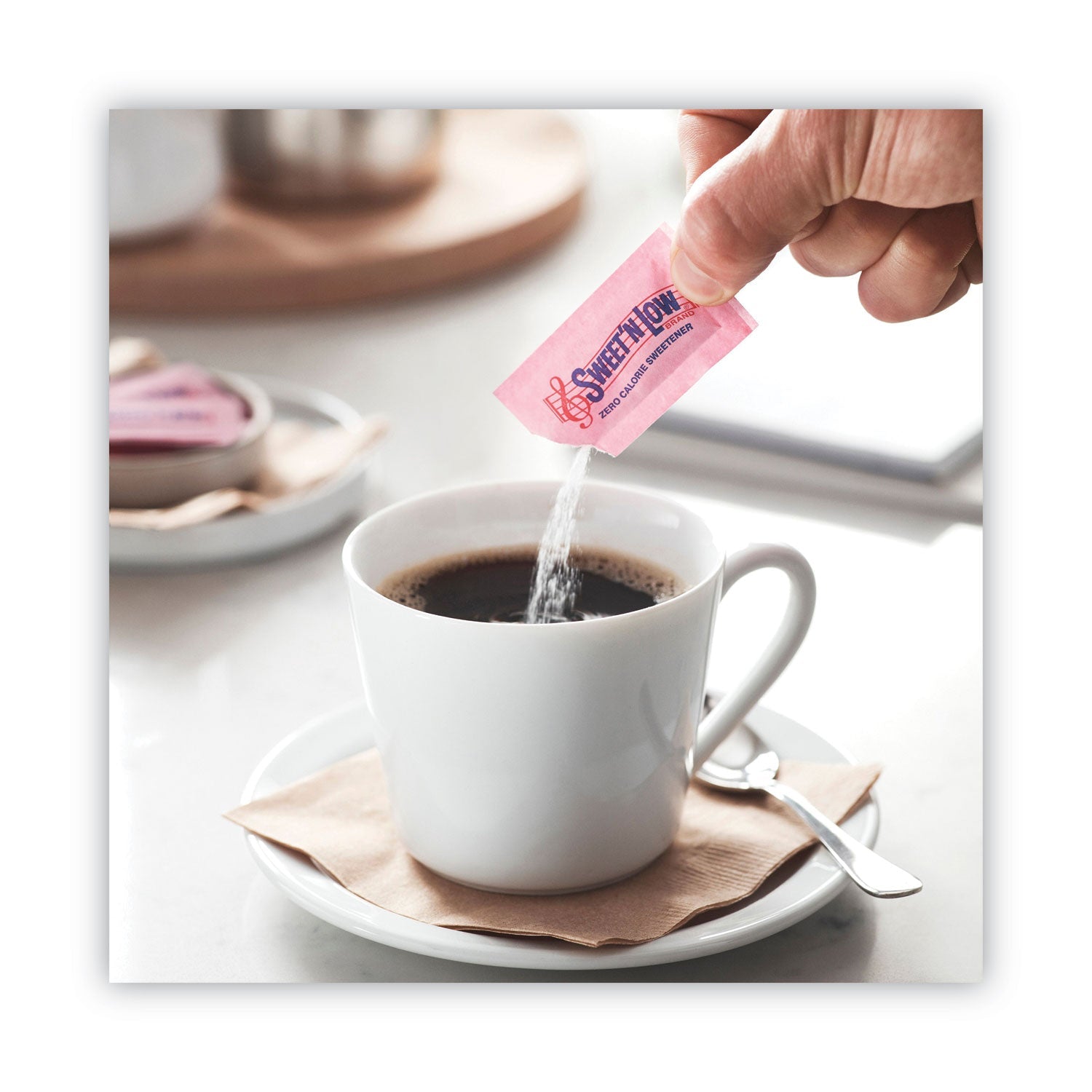 Sweet'N Low® Zero Calorie Sweetener, 1 g Packet, 400/Box, 4 Box/Carton - Bloom Skins