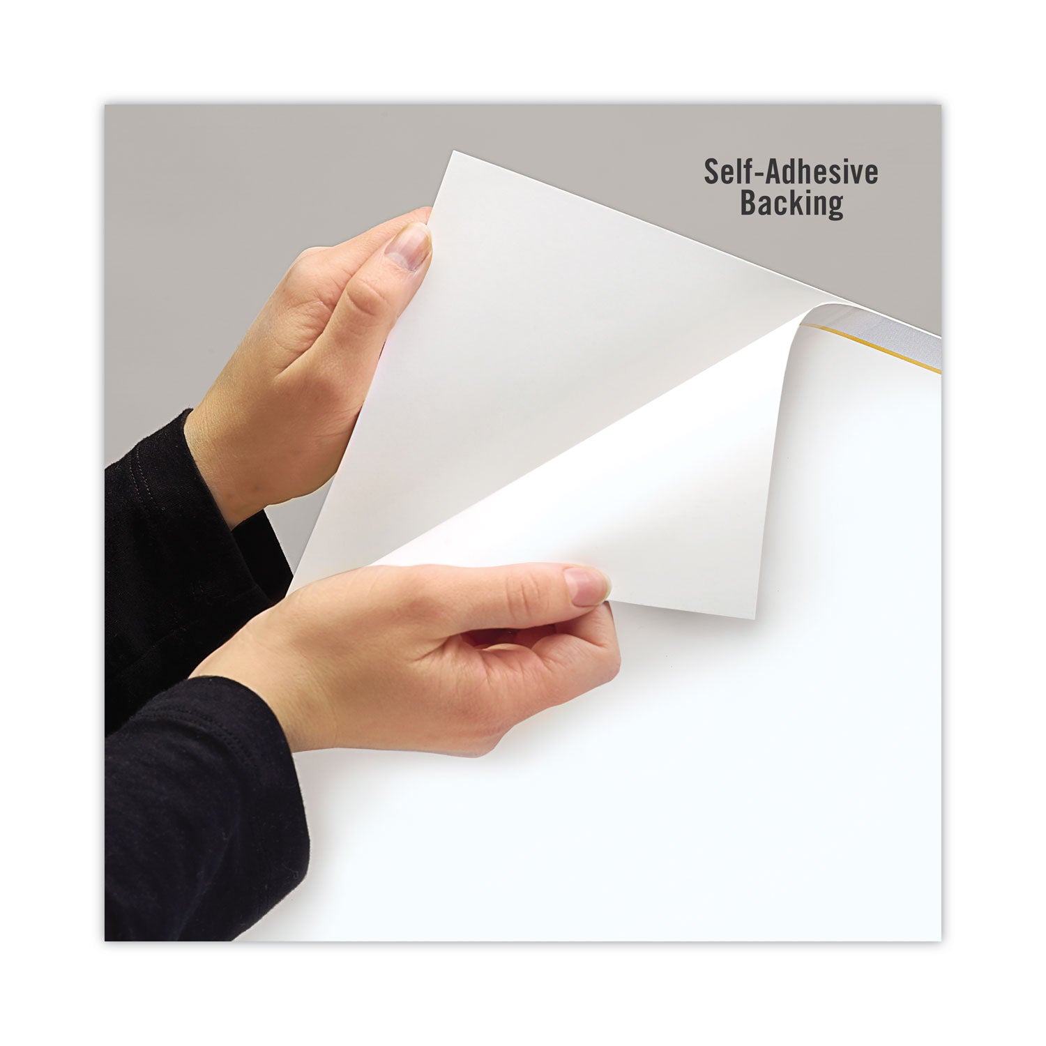 AT-A-GLANCE® Wallmates Self-Adhesive Dry Erase Weekly Planning Surfaces, 18 X 24, White/gray/orange Sheets, Undated