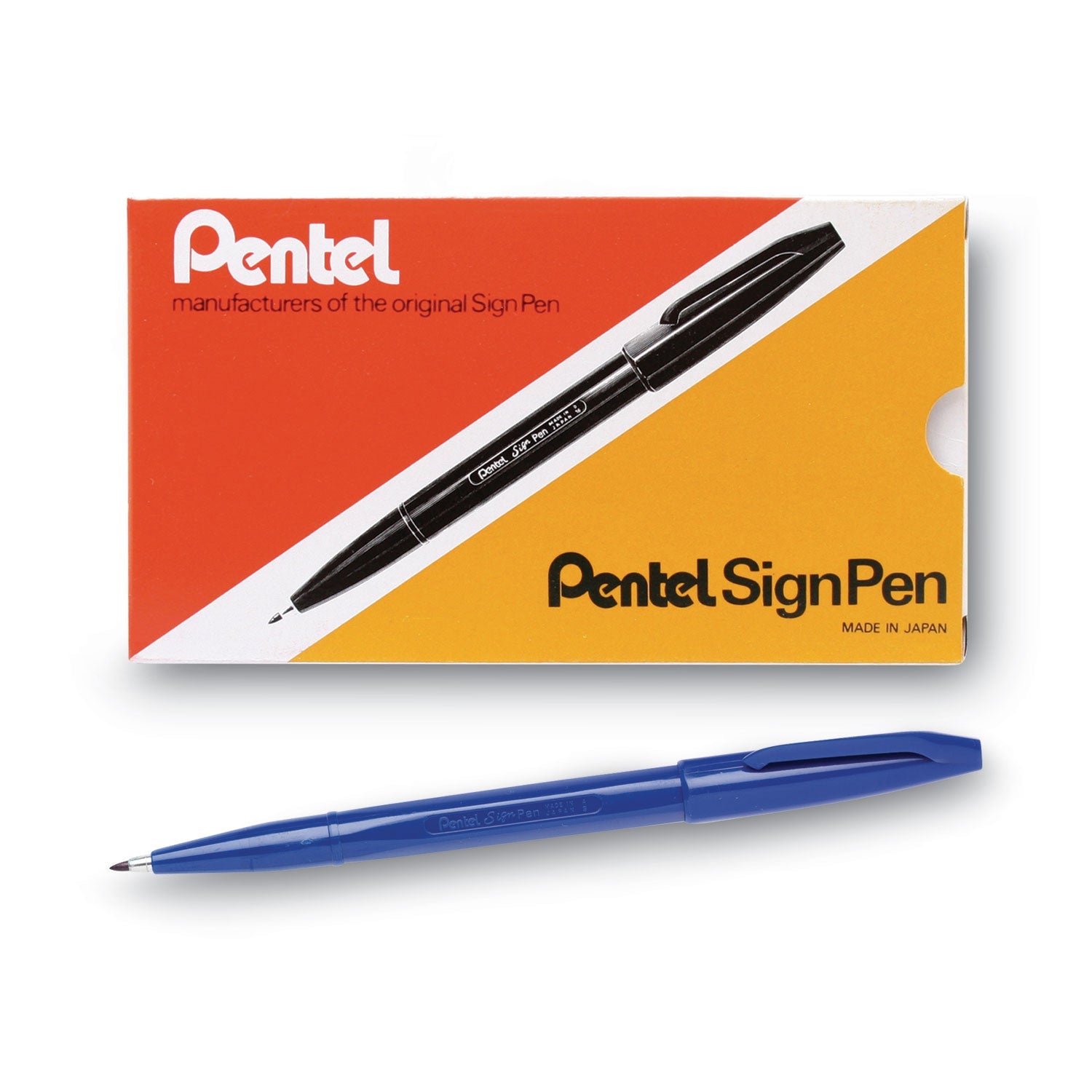 Sign Pen Fine Point Color Marker | Blue | Dozen