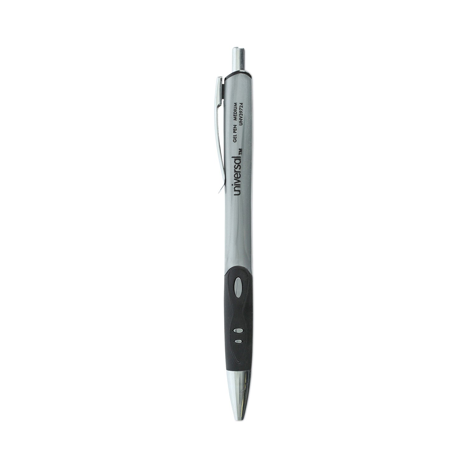 Comfort Grip Gel Pen | Retractable Black | 36/Pack