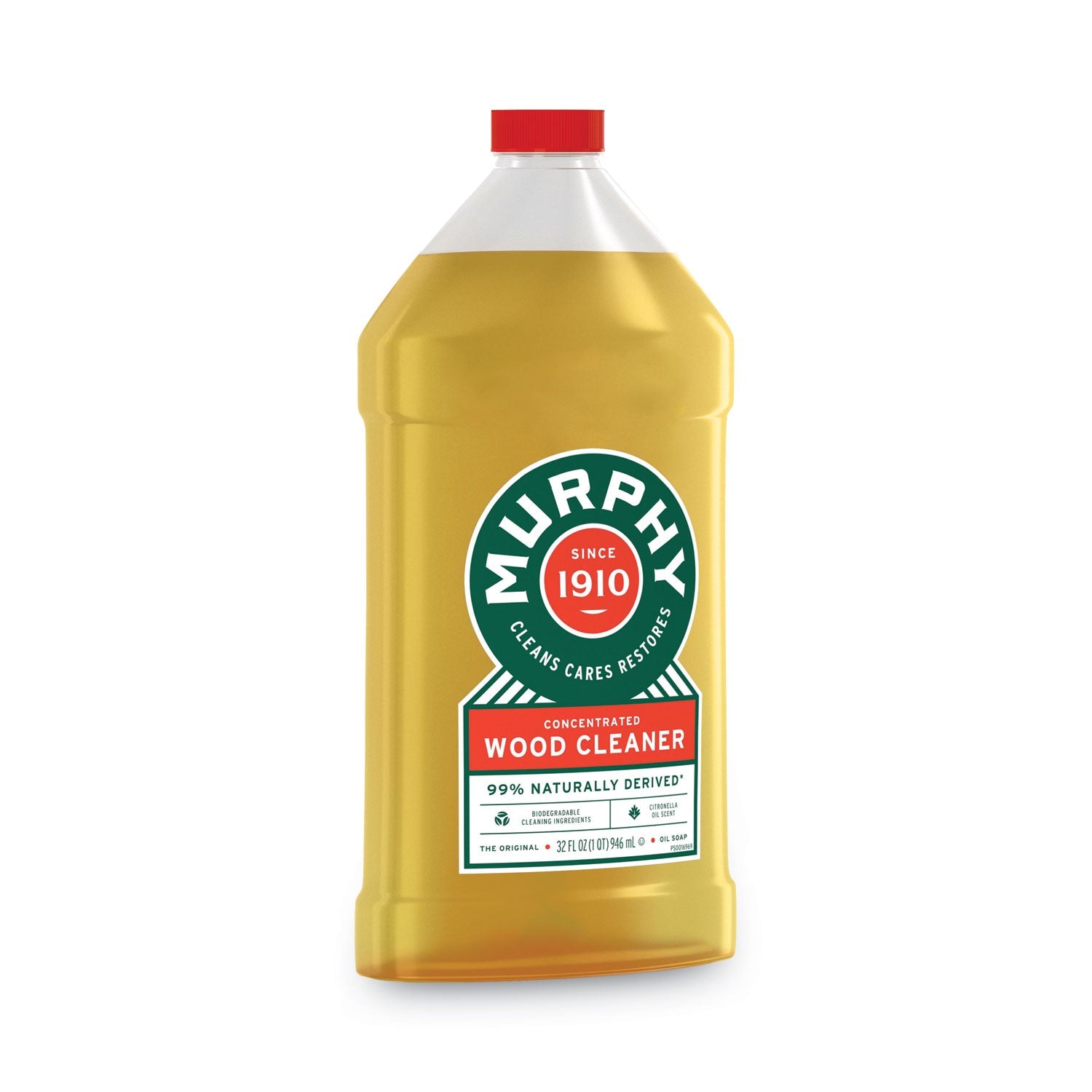Murphy® Oil Soap Original Wood Cleaner, Liquid, 32 Oz Bottle, 9/carton