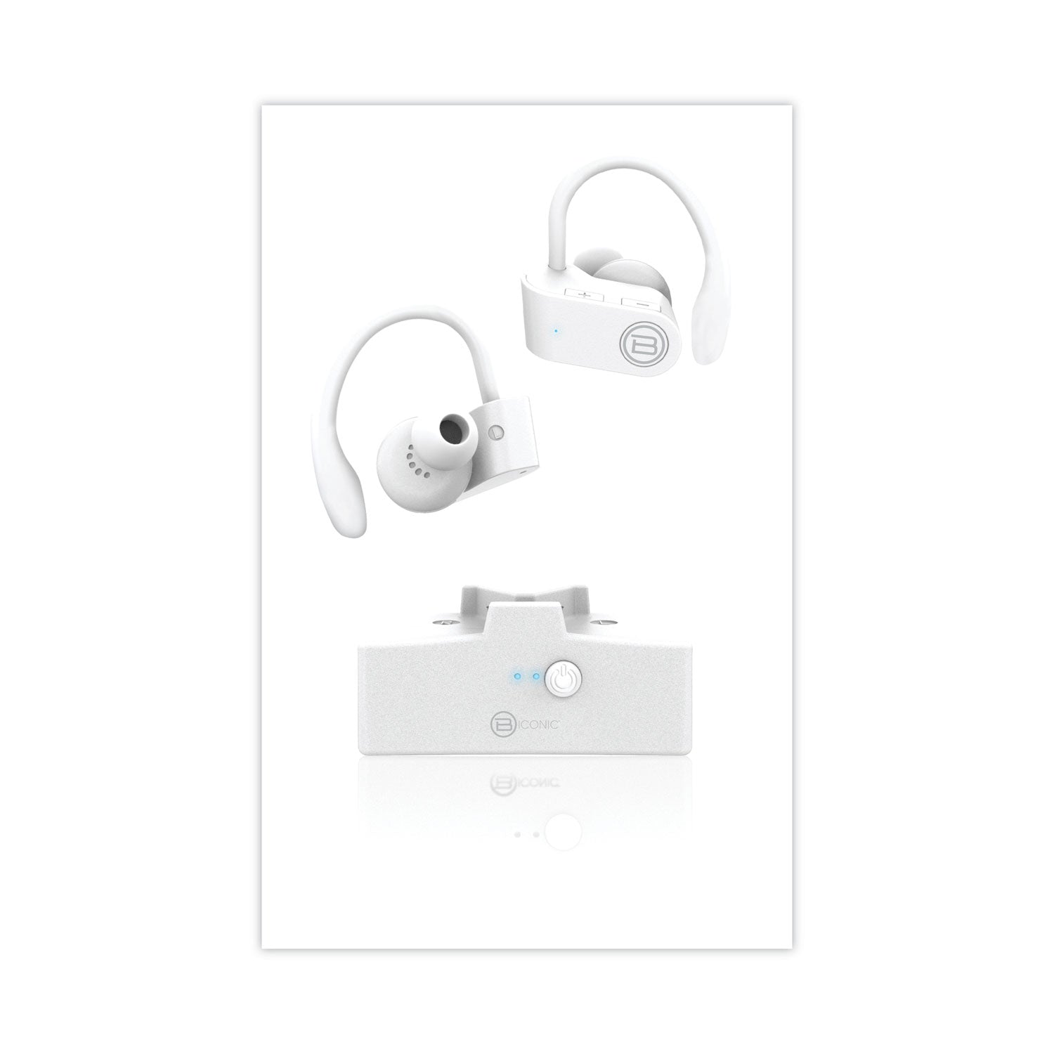 Bluetooth Sports Earbuds | White | ByTech