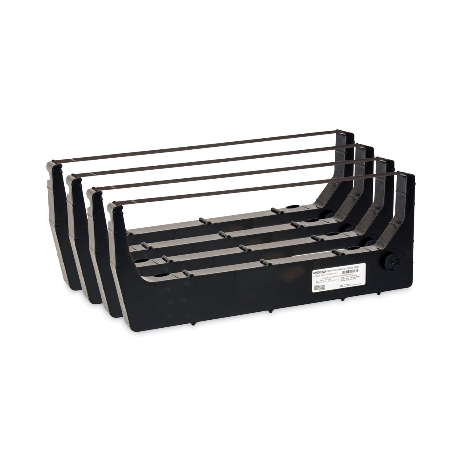 Printronix 255049402 Ribbon | Black, 4/Pack