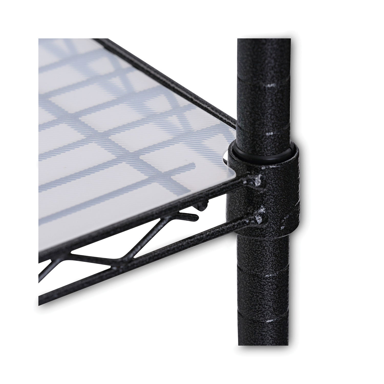 Alera® Shelf Liners For Wire Shelving, Clear Plastic, 48w X 24d, 4/pack