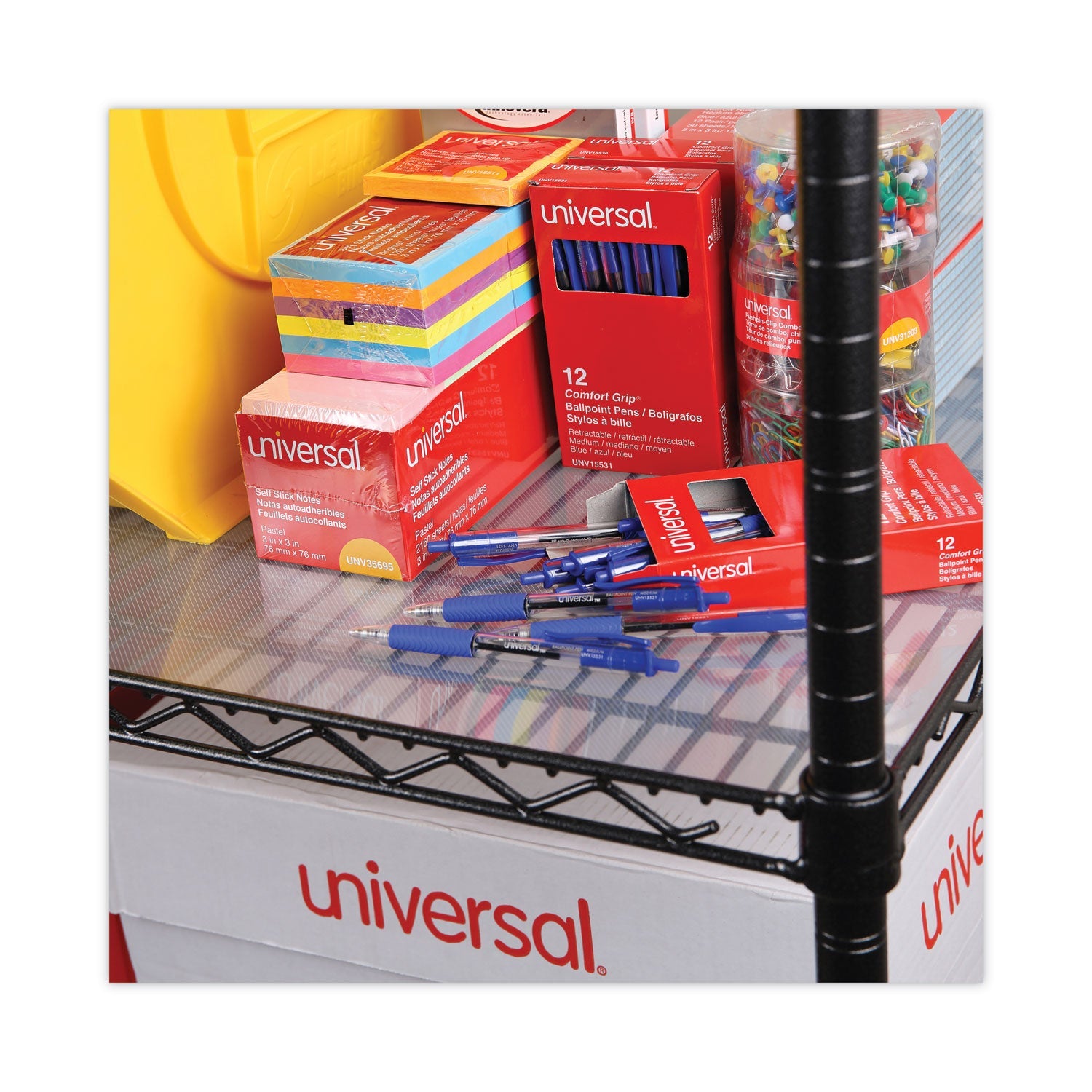 Alera® Shelf Liners For Wire Shelving, Clear Plastic, 48w X 24d, 4/pack