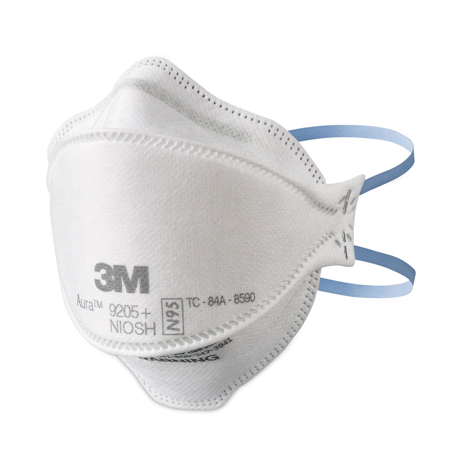 3M™ Aura Particulate Respirator 9205+, N95, One Size Fits All, 20/Pack