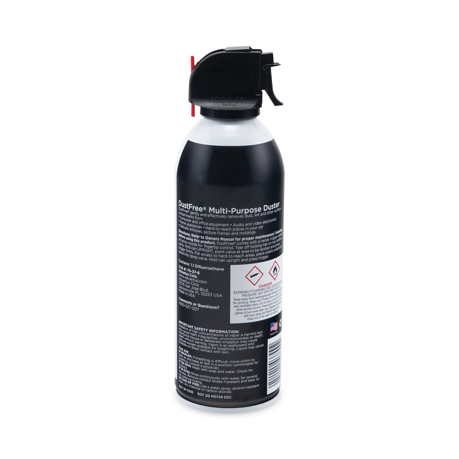 Read Right® Dustfree Multipurpose Duster, 10 Oz Can, 2/pack