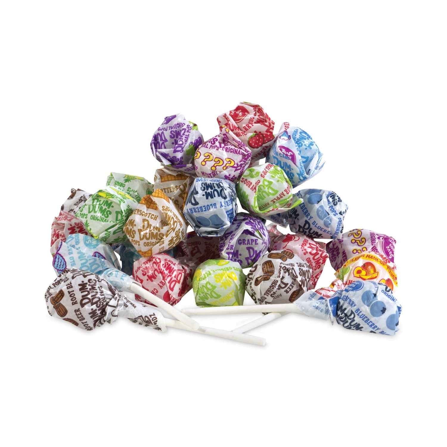 Spangler® Dum-Dum-Pops, 14 Assorted Flavors, 360 Pieces/Carton