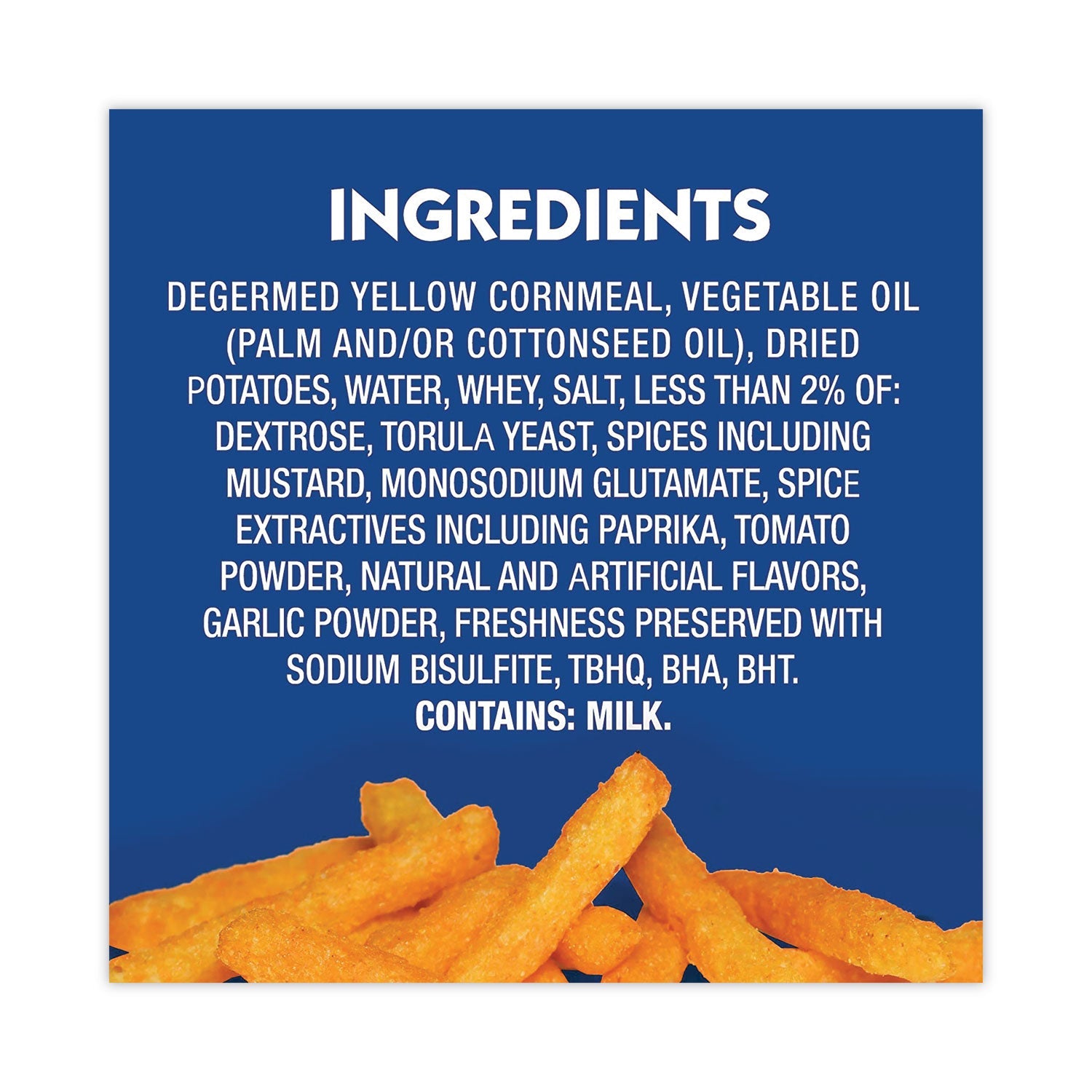 Andy Capps Hot Fries, Spicy Hot, 0.85 oz Bag, 72/Carton
